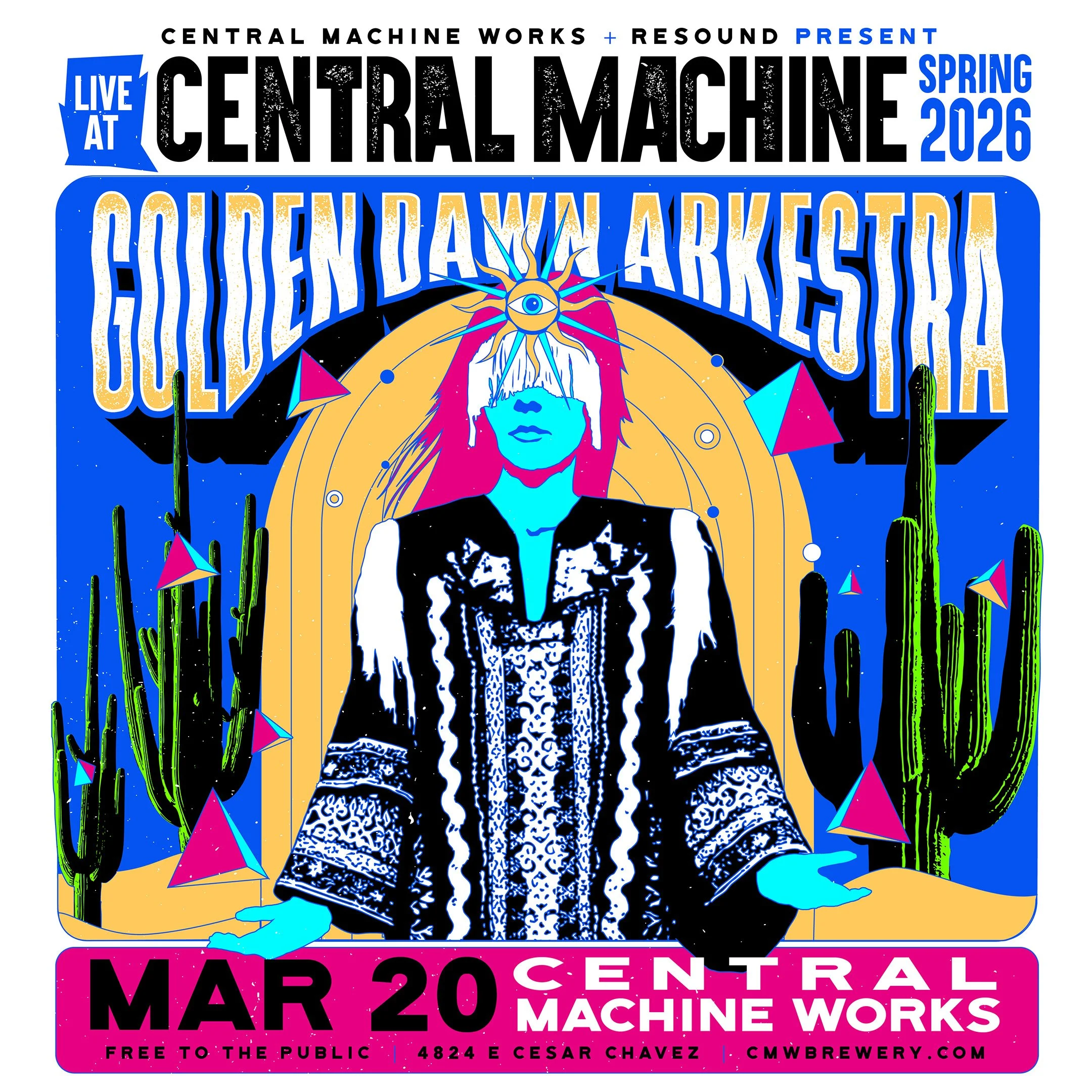 LIVE AT CENTRAL MACHINE - Golden Dawn Arkestra