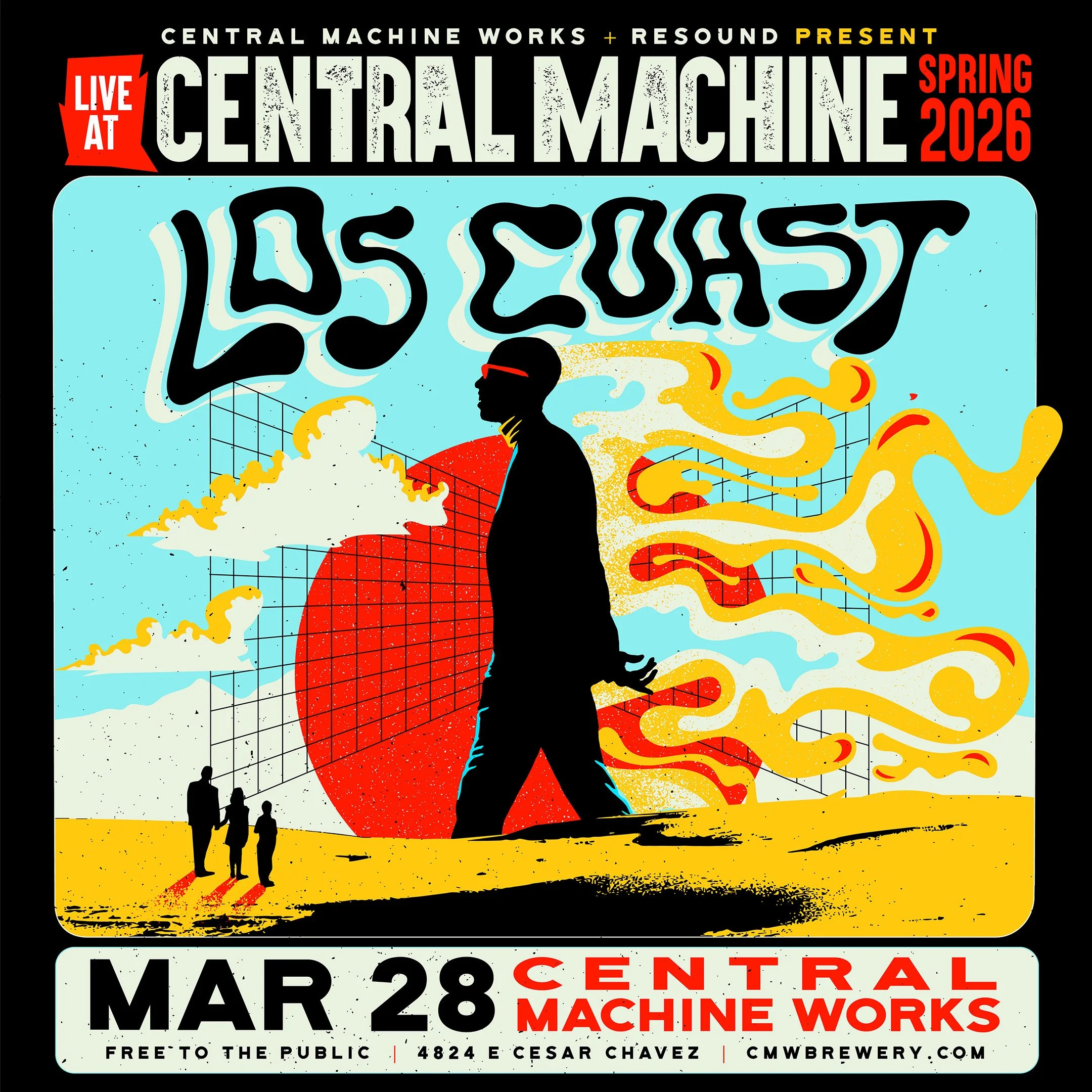 LIVE AT CENTRAL MACHINE - Los Coast