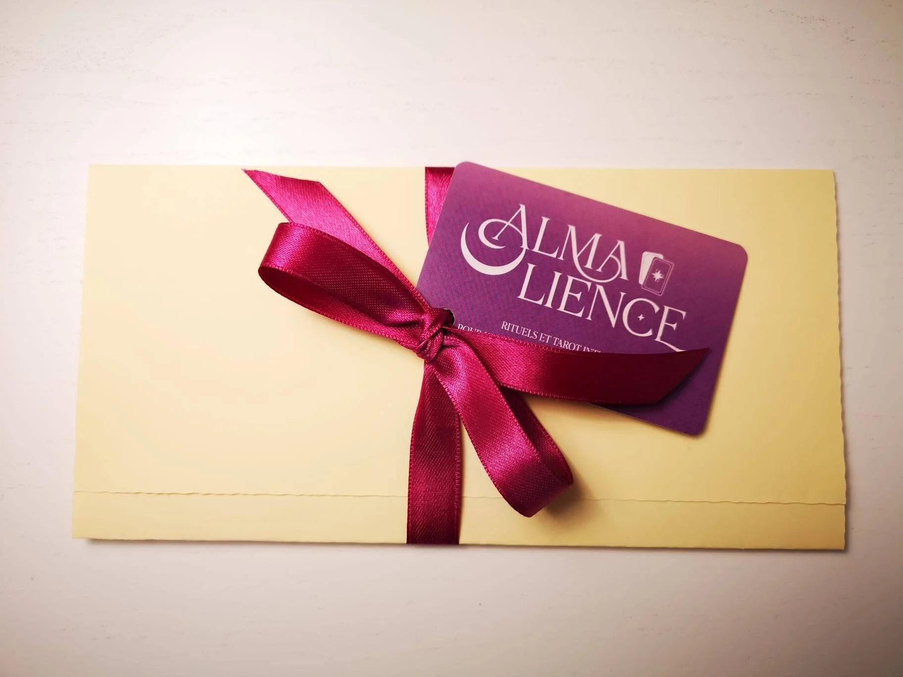 Un bon cadeau pour un tirage de tarot