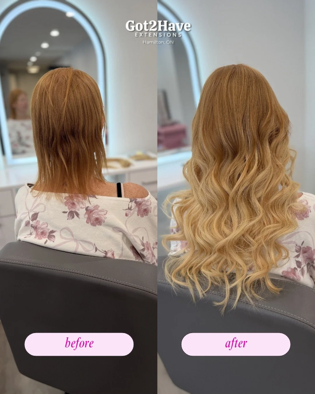 The glow-up is REAL. 😍 Fuller, longer, and absolutely stunning &mdash; this is why I do what I do.

Ready for yours? Book your consult today &mdash; link in bio 🔗 

📍Hamilton

#hairgoals #nanolinkextensions #beforeandafter #hairextensionexpert #Go