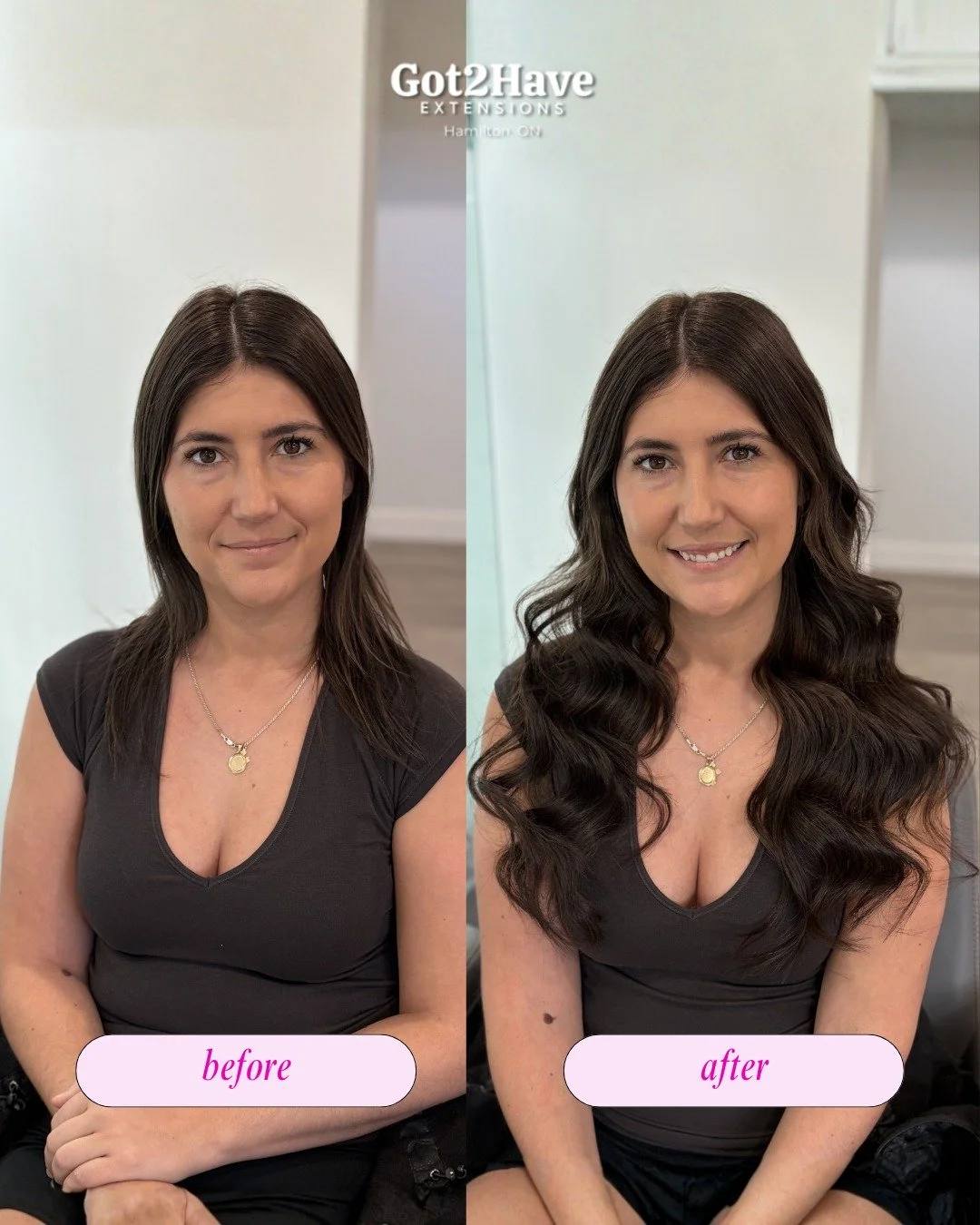 Sometimes all it takes is the right hair ✨
Whether you're looking for added volume, length, or both, a customized extension install can make all the difference.

There's nothing better than seeing a client leave feeling like the best version of herse