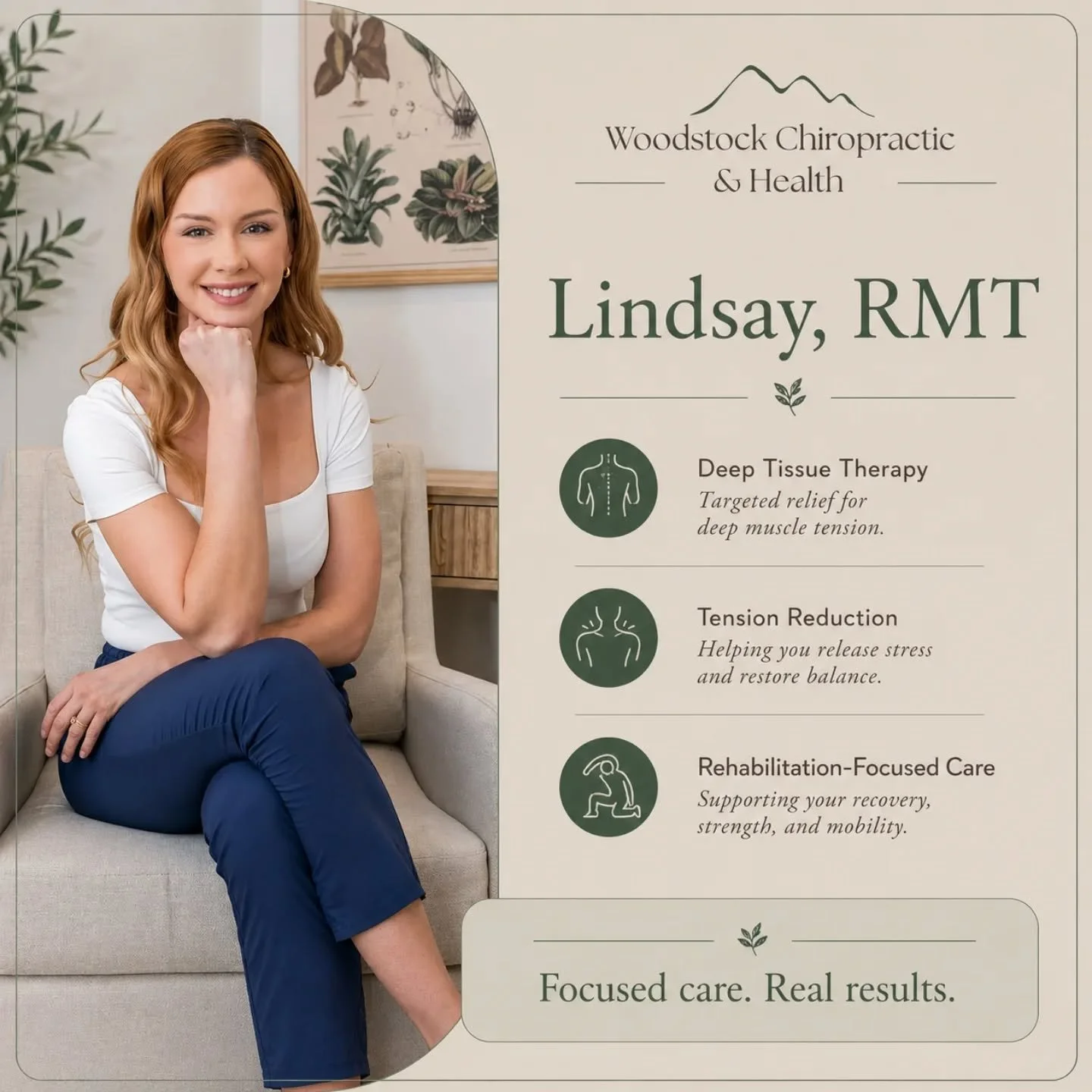 Lindsay might surprise you &mdash; her deep tissue work is next level, and her patients are obsessed !! 🤩💯🔥