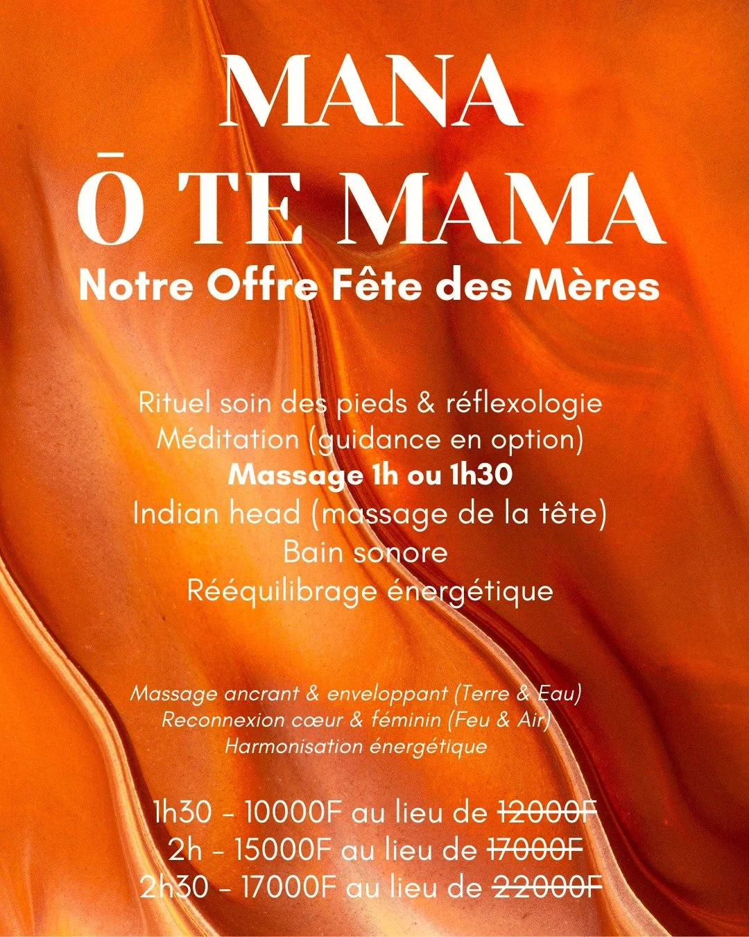 🌺 𝐌𝐚𝐧𝐚 𝐨 𝐓𝐞 𝐌𝐚𝐦𝐚 &ndash; 𝐋𝐞 𝐬𝐨𝐢𝐧 𝐬𝐚𝐜𝐫𝐞́ 𝐝𝐞 𝐦𝐚𝐢 🌺
Et si cette ann&eacute;e, on offrait plus qu&rsquo;un bouquet ?

Et si, pour une fois, ta maman recevait ce qu&rsquo;elle donne si souvent,
sans compter :
✨ 𝐝𝐮 𝐭𝐞𝐦𝐩𝐬