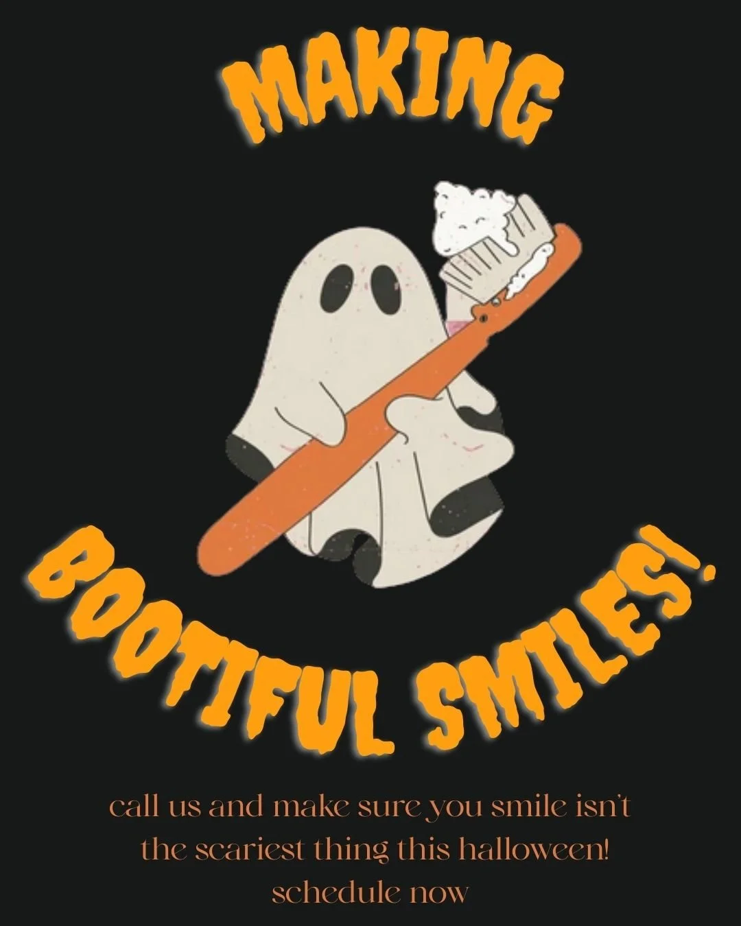 Come sharpen those fangs before Halloween (or at least just say boo to that plaque!) 

Call or text to schedule today :)
813-886-1709