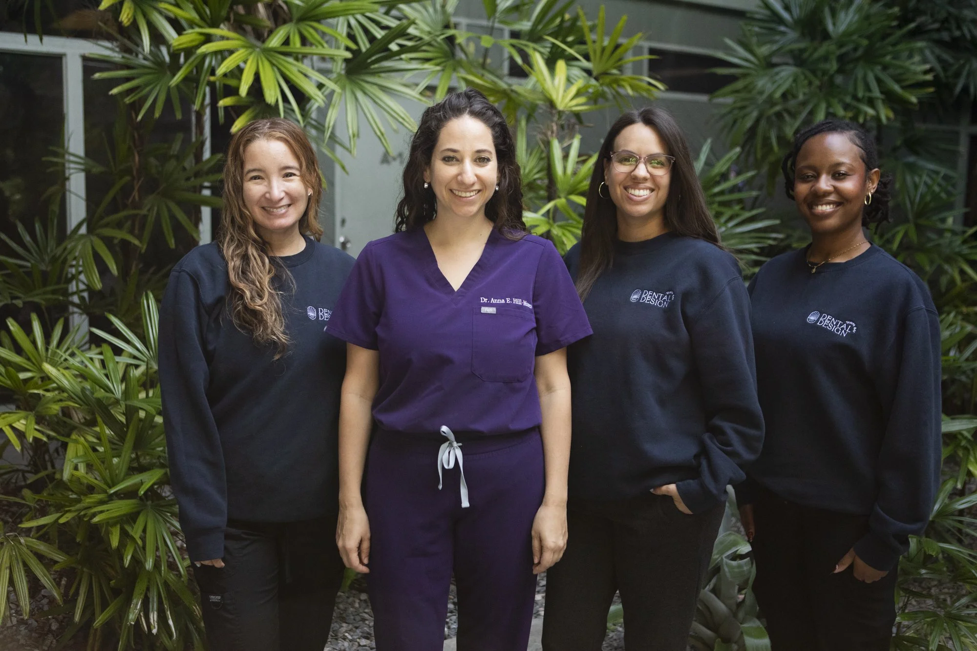 Team group photo of expert dentists Tampa Bay