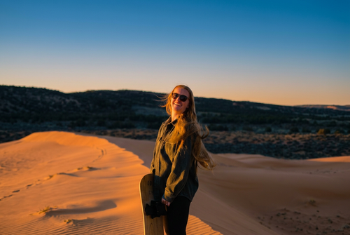 Coral Pink Sand Dunes Cruise & Surf Tour