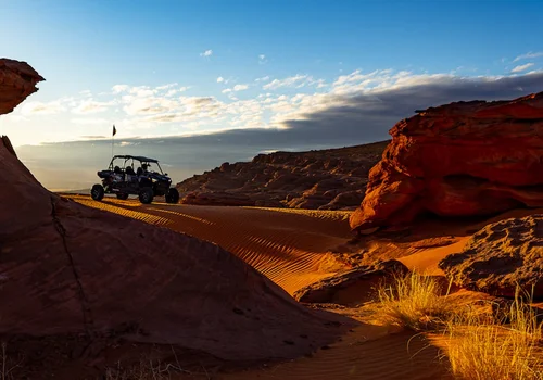 Sunset UTV Tour with views of Zion National Park