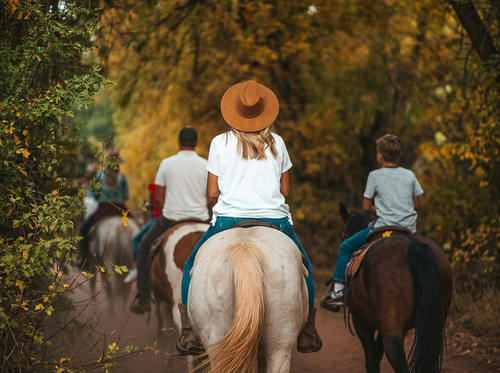 Horse Rides in Cave Lakes Canyon