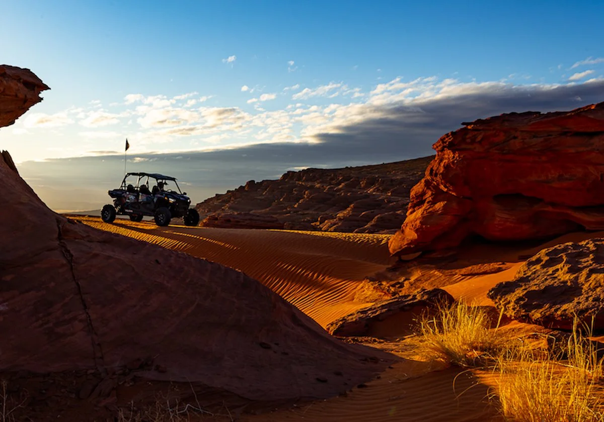 Sunset UTV Tour with views of Zion National Park