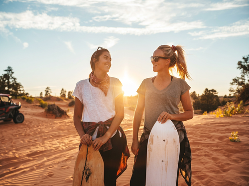 Sandboarding Peek-A-Boo Slot Canyon UTV Tour