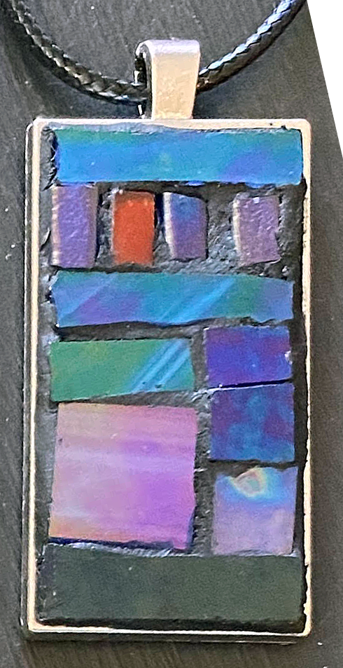 Glass Mosaic Pendant
