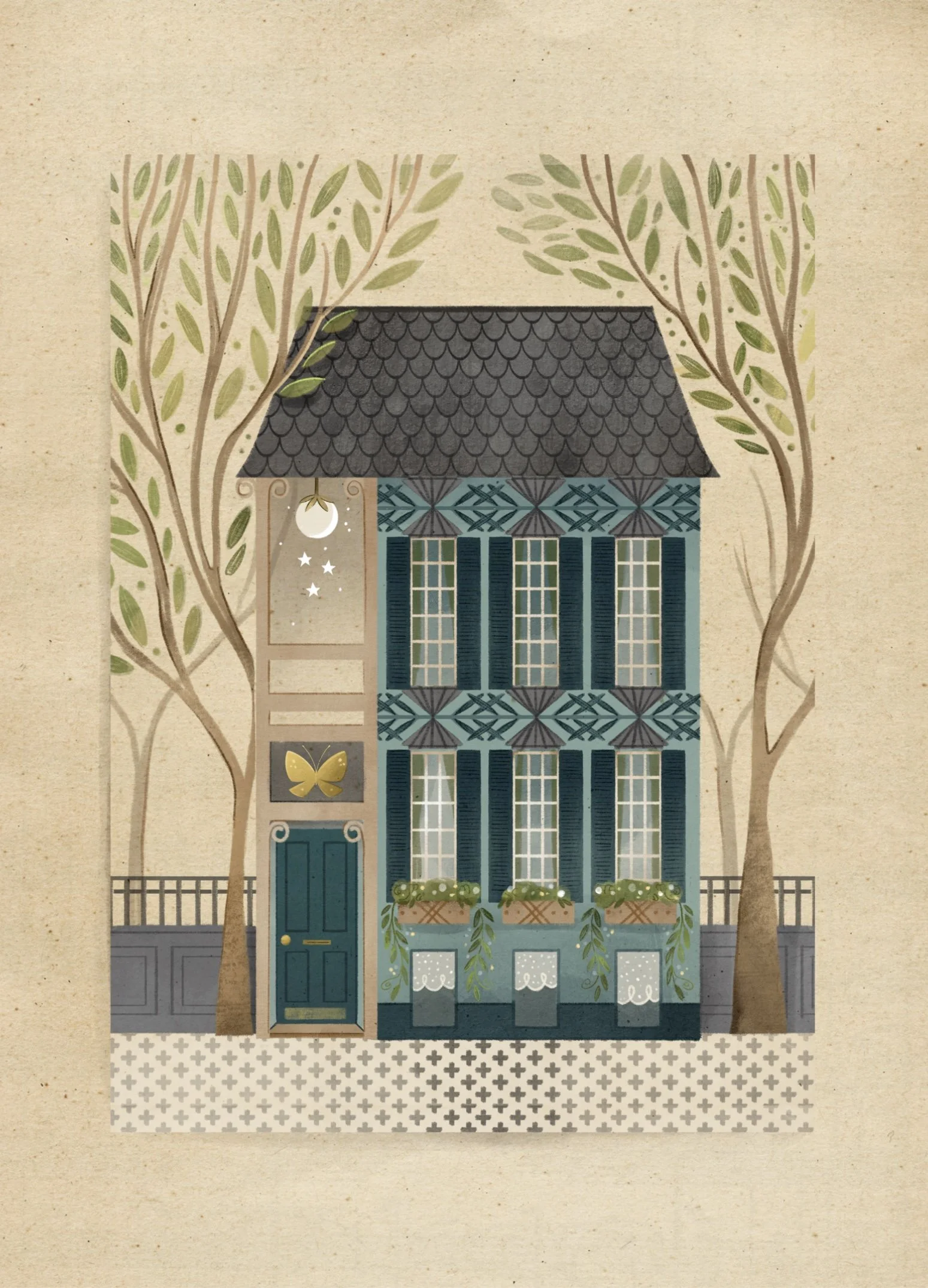 The Butterfly House . The Woodlands