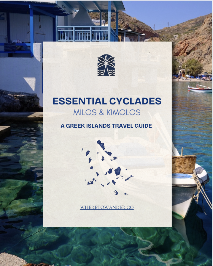 Milos Cyclades Greece Travel Guide