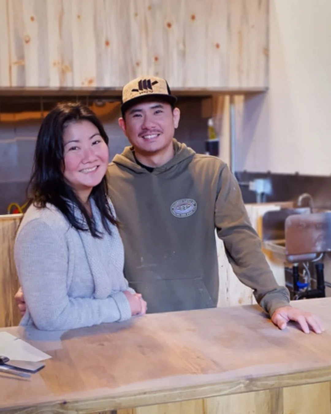 Tracee and Brandon Hirahara