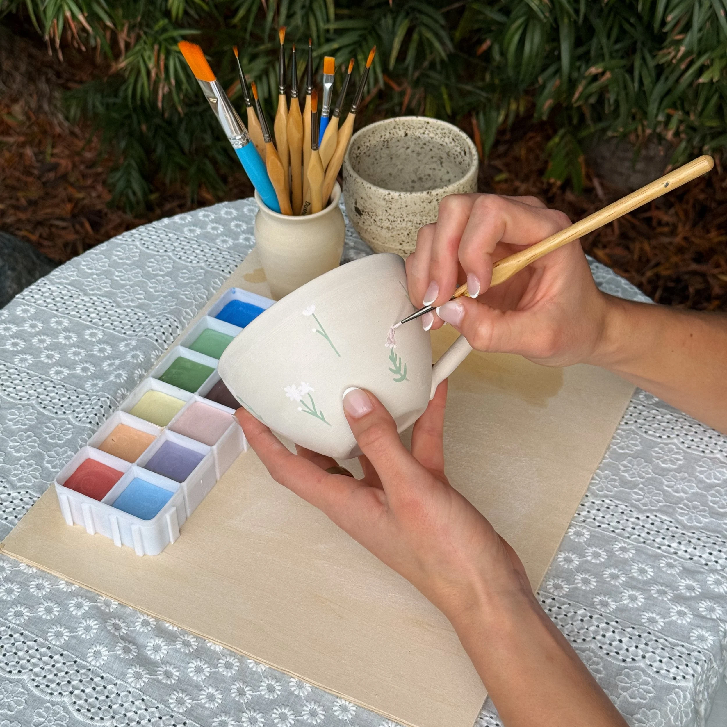 Pottery Painting Class @ Coco Bloom Coffee
