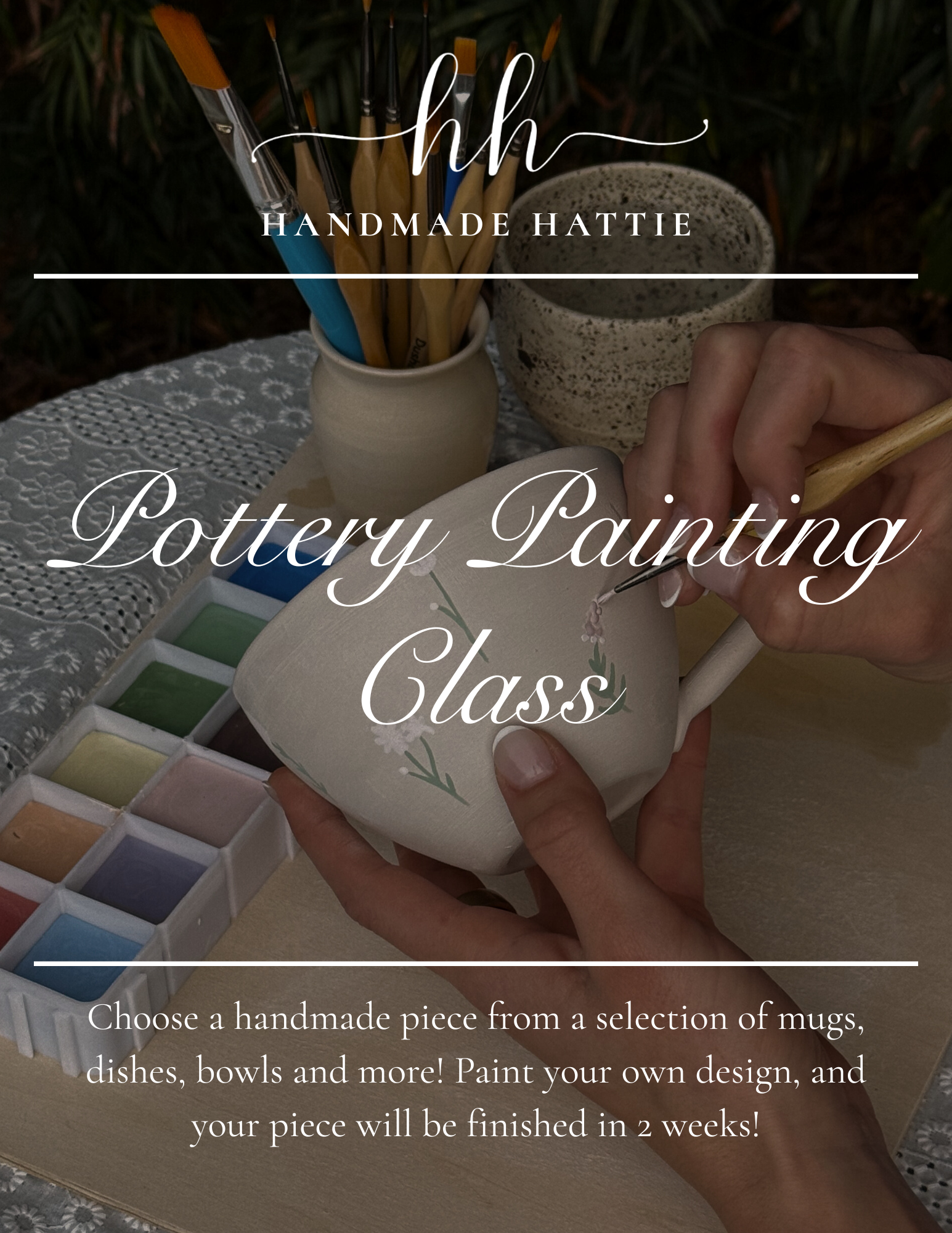 Pottery Paint & Sip