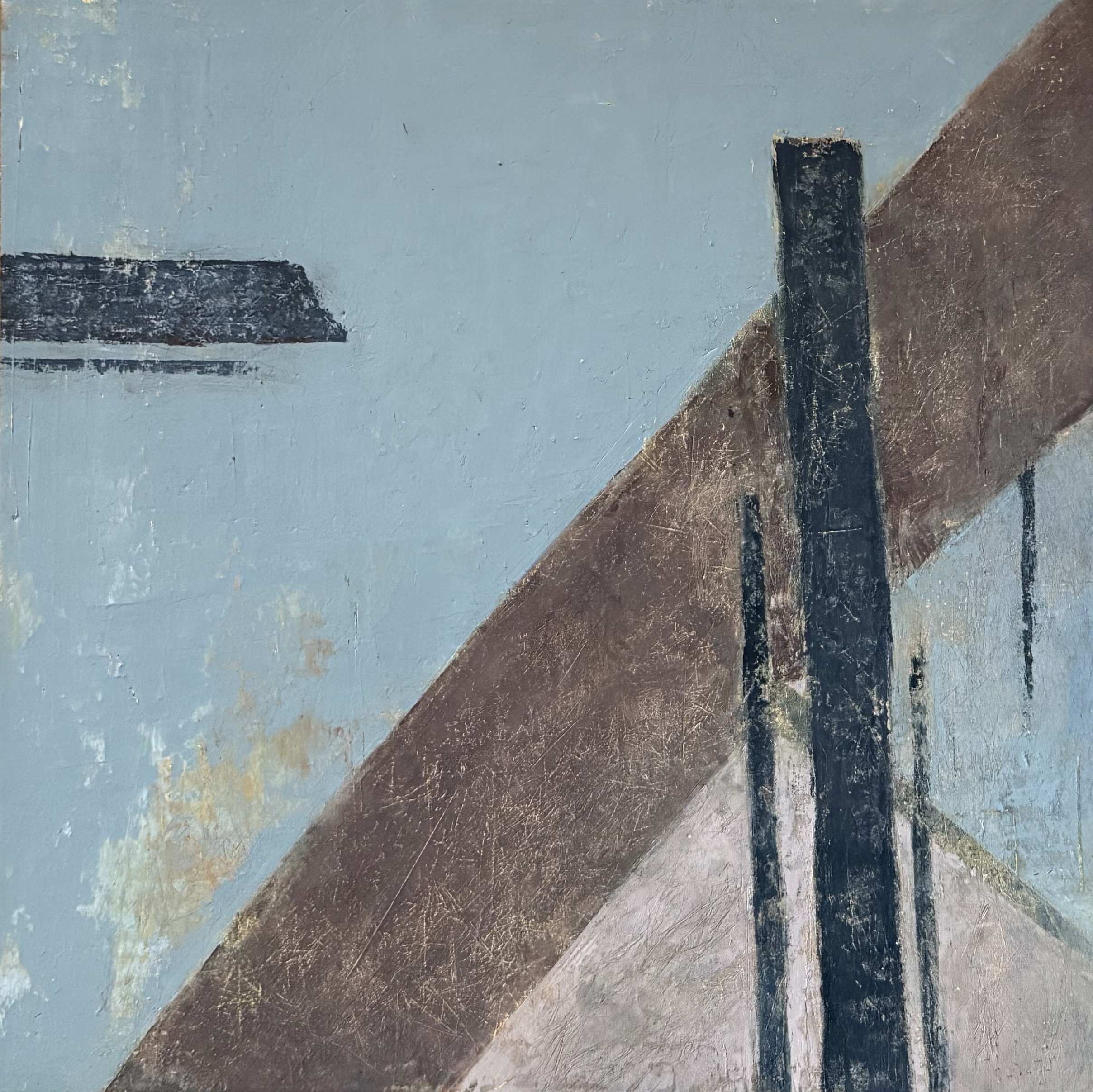 SMA 1, 16x16, Oil on Panel, 2025