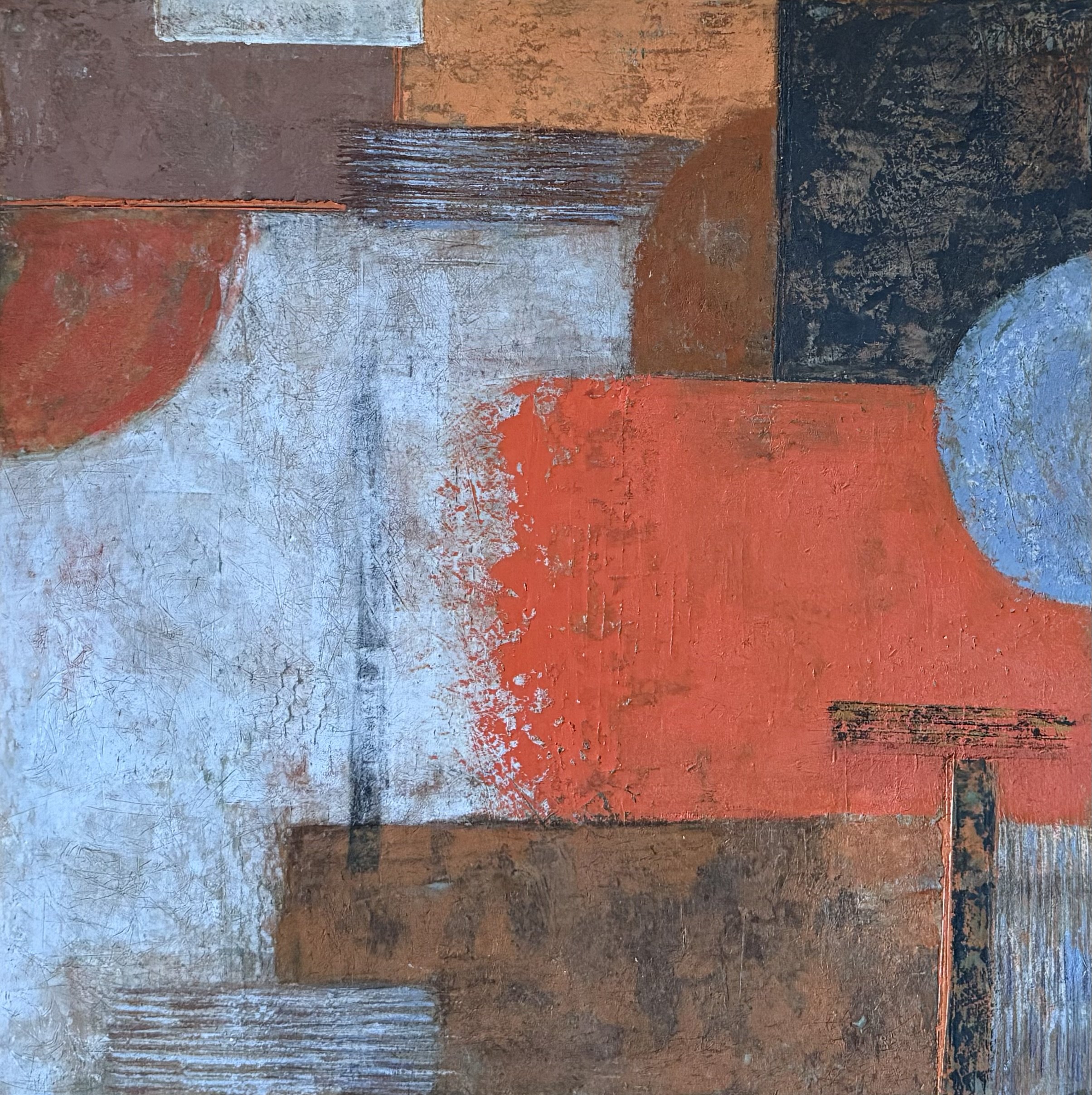 SMA 2, 16x16, Oil on Panel, 2025