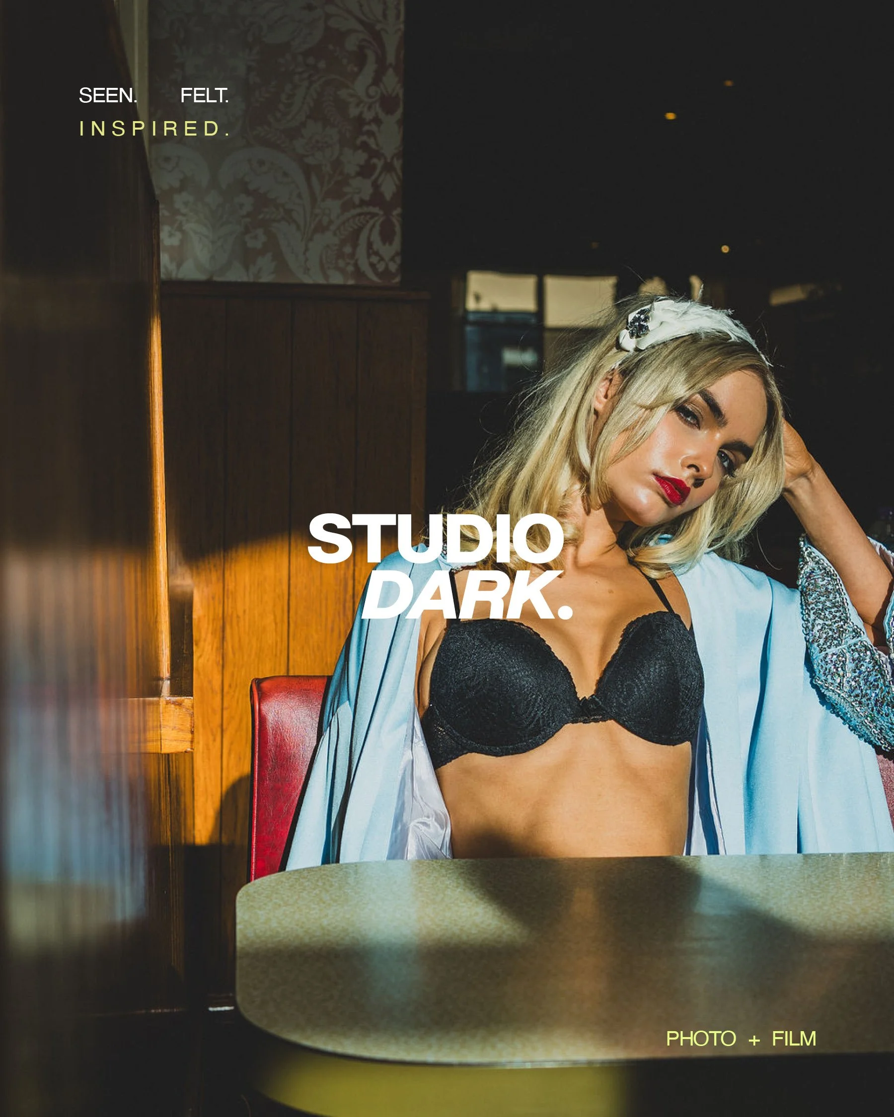 Cool photographer branding