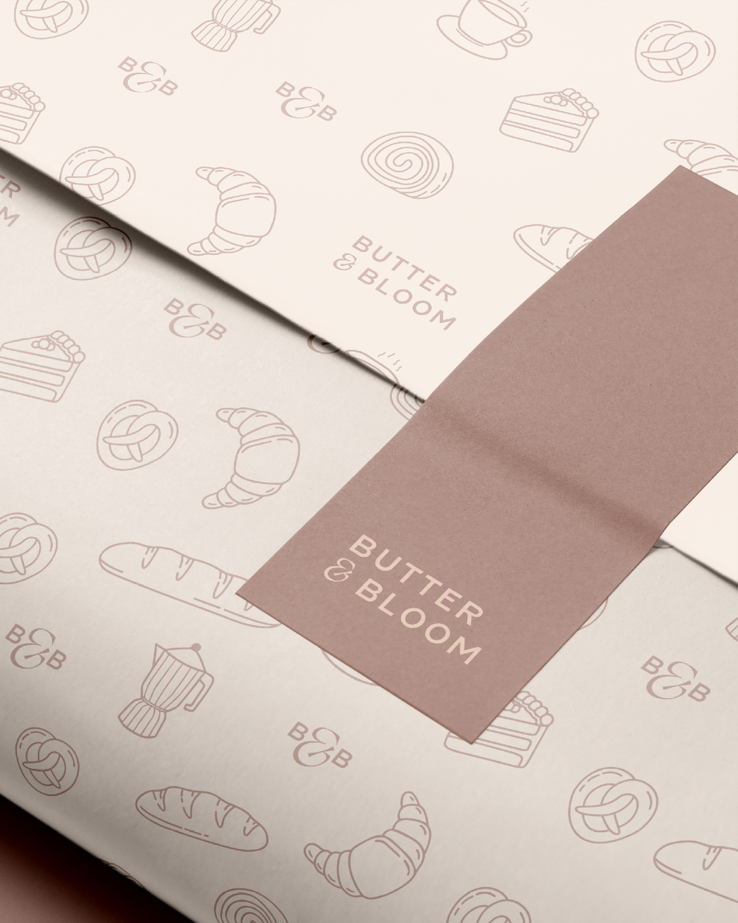 cafe branding illustration