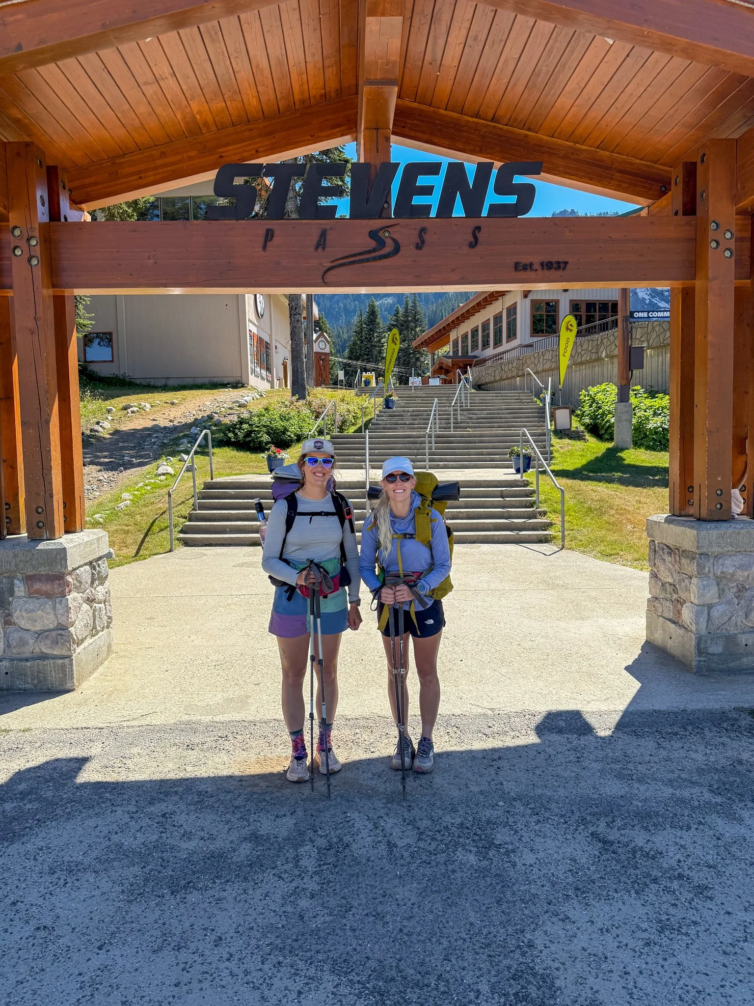  Nearly 1 year later, Bags and I back at Stevens Pass.  