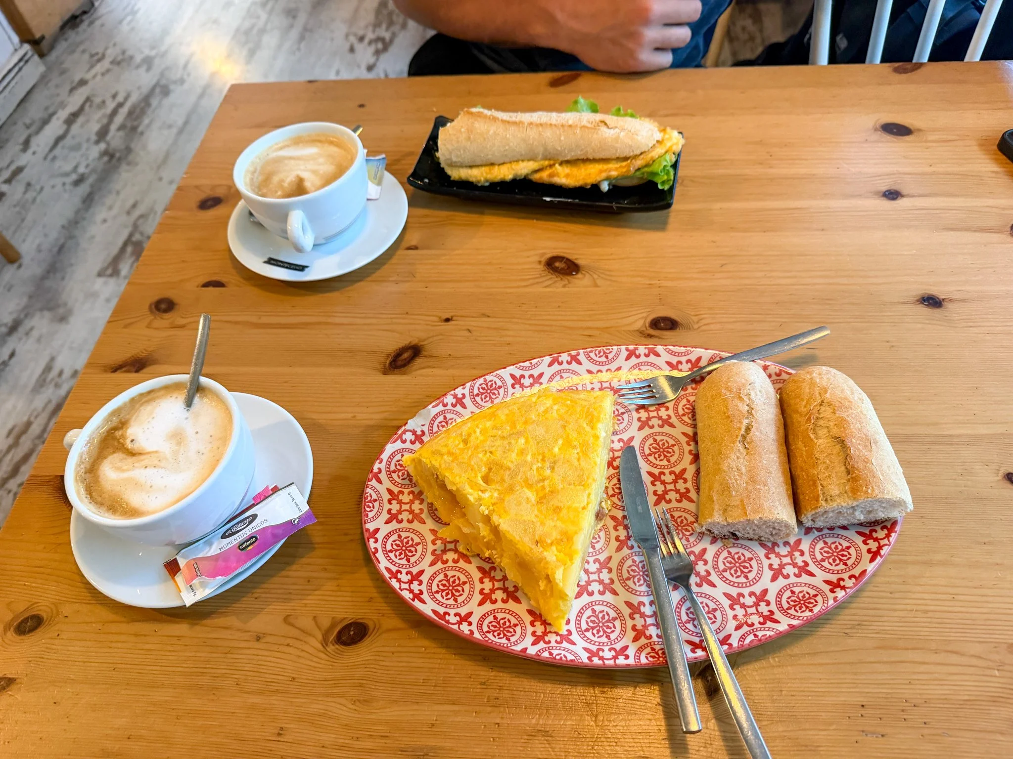 Typical breakfast