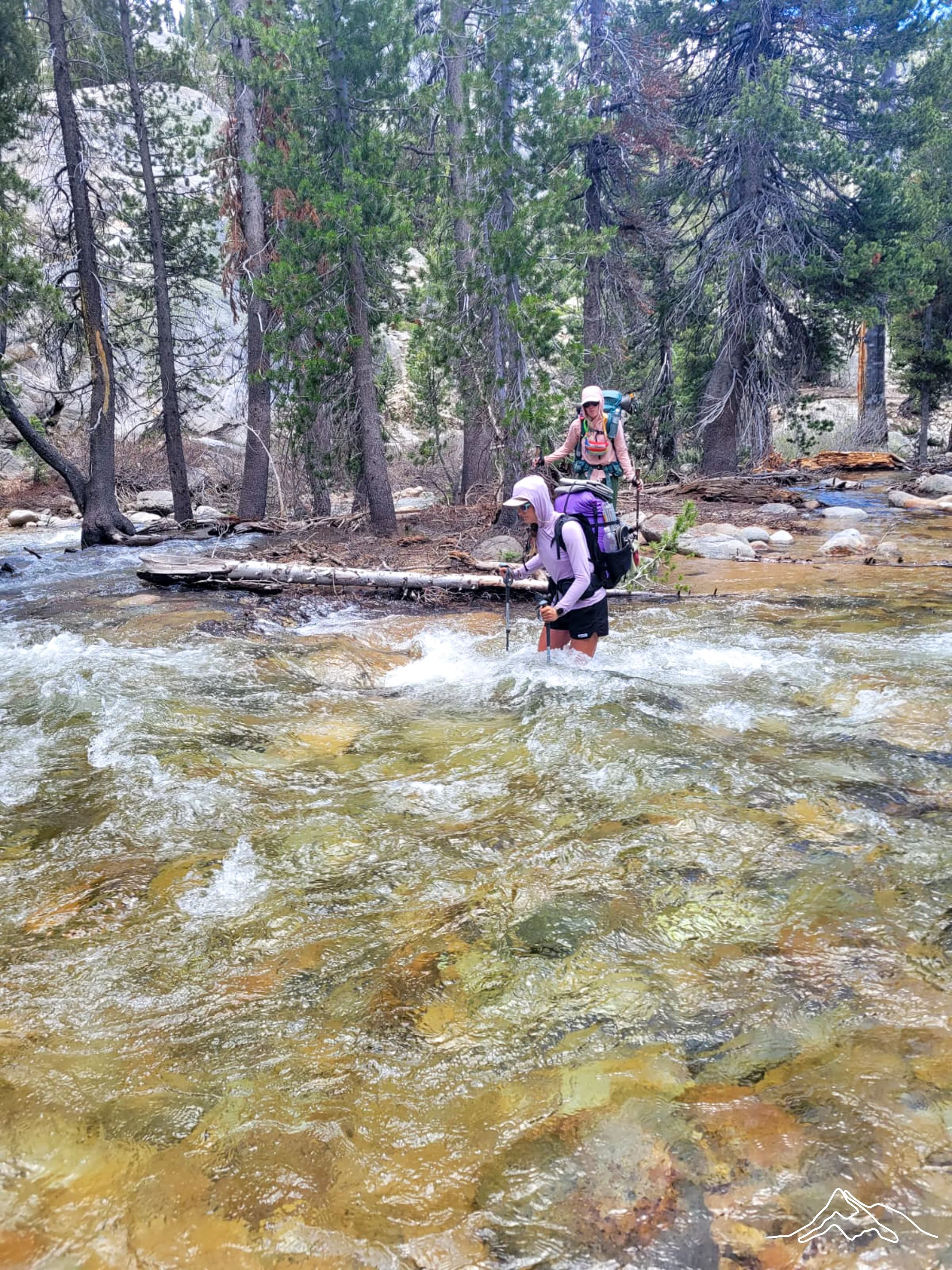  The river crossings were endless. 