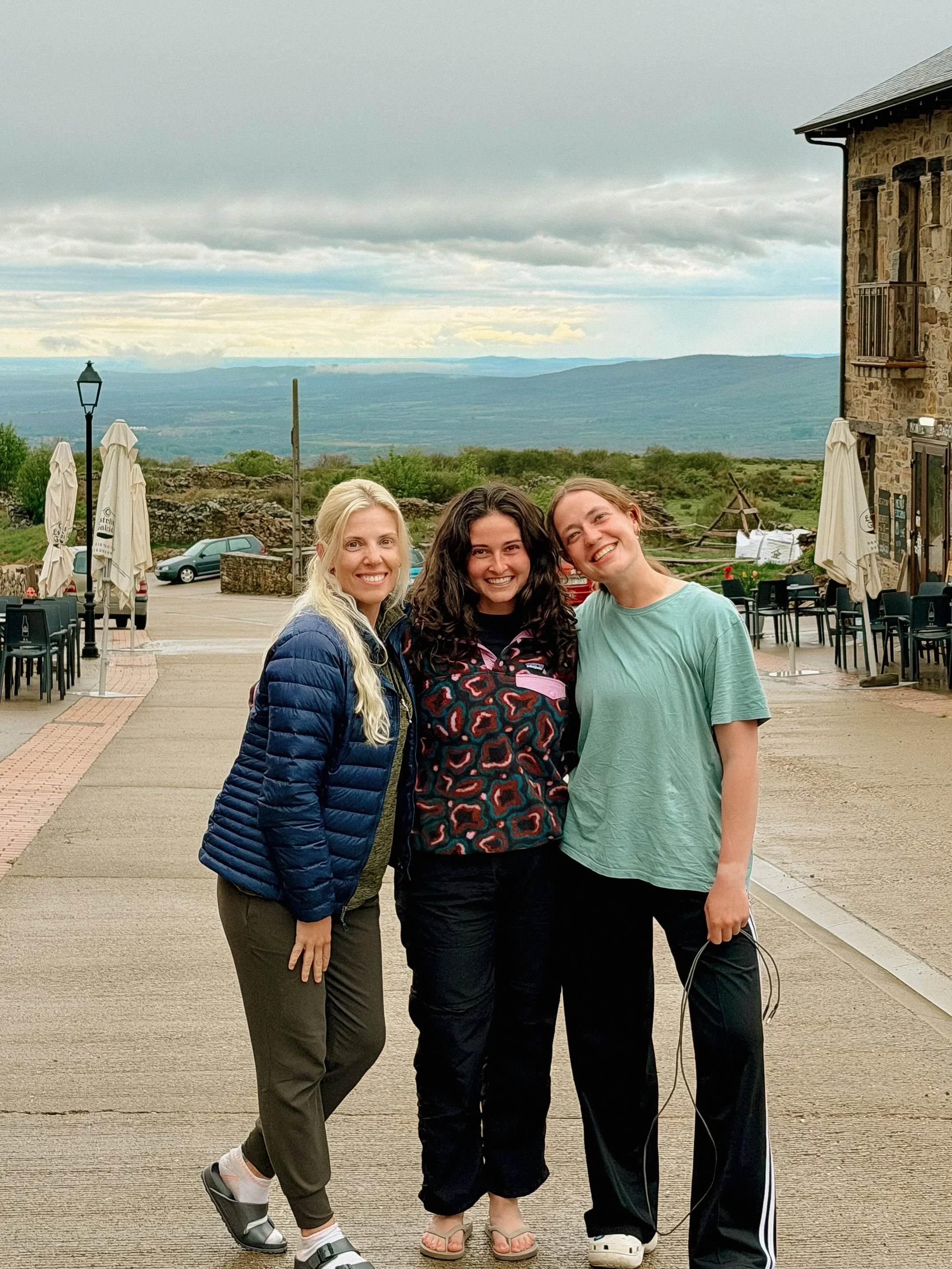 Myself, Alex, and Kim in Foncebaron