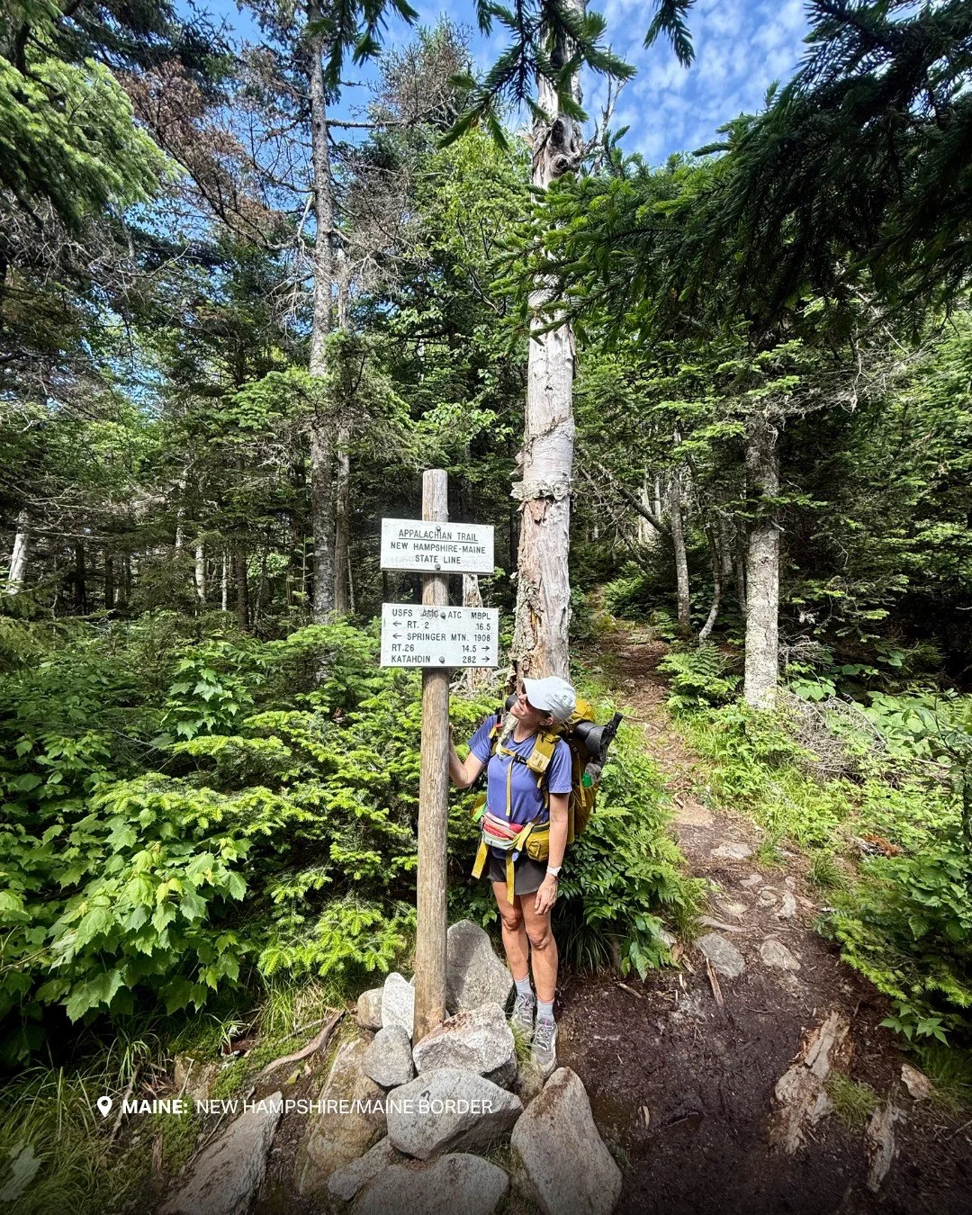 Maine (Part 1): ✅ Reaching Maine was an exciting accomplishment as it was the final state on this journey. I was greeted with rugged trail, more bugs, unpredictable weather while being treated by lovely hostels and kind hikers. The Appalachian Trail 