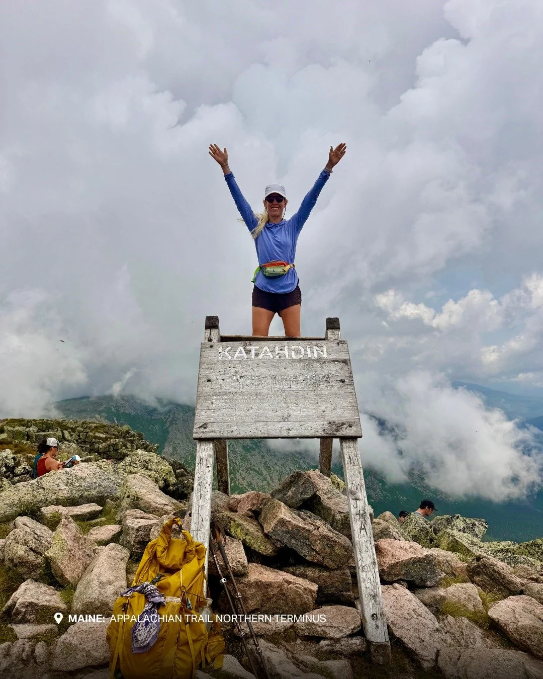 Maine (Part 2): ✅ I completed the Appalachian Trail on July 12th, 2025 after 103 days on trail. 

I&rsquo;m thankful to my body, mind, and inherent privilege to hike these long trails. The AT community is like no other. It was the toughest thing I've