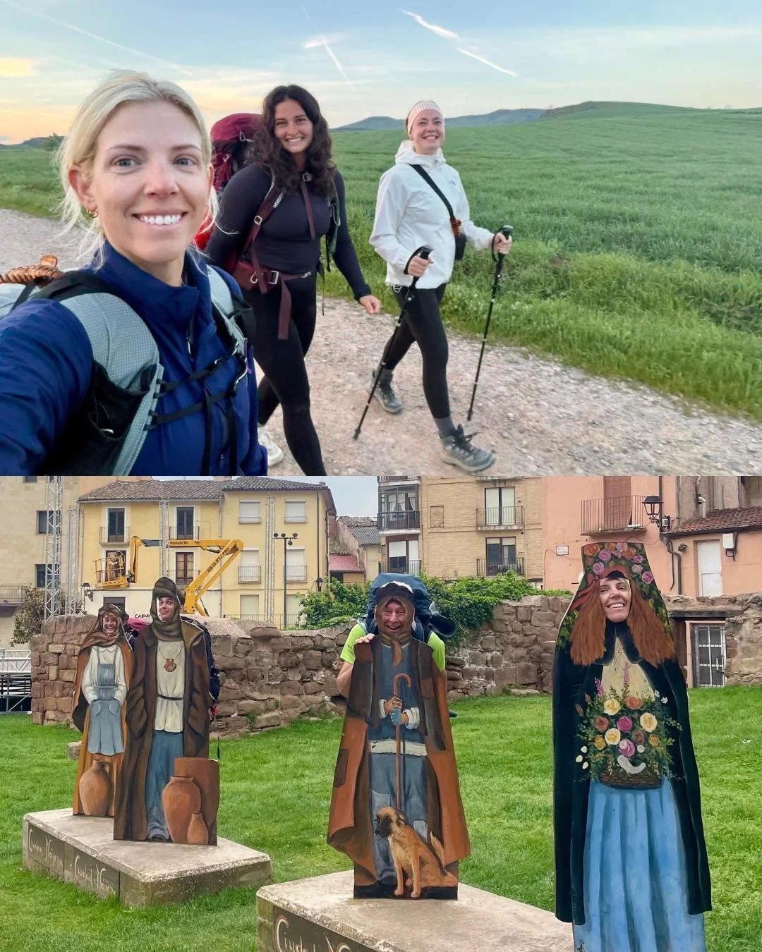 day 8 - 10 // camino de santiago frances // mile 100-145 

🥾🇪🇸🍷

read the full blog - link in bio 

#caminodesantiago #caminofrances #buencamino #hiking #getoutside