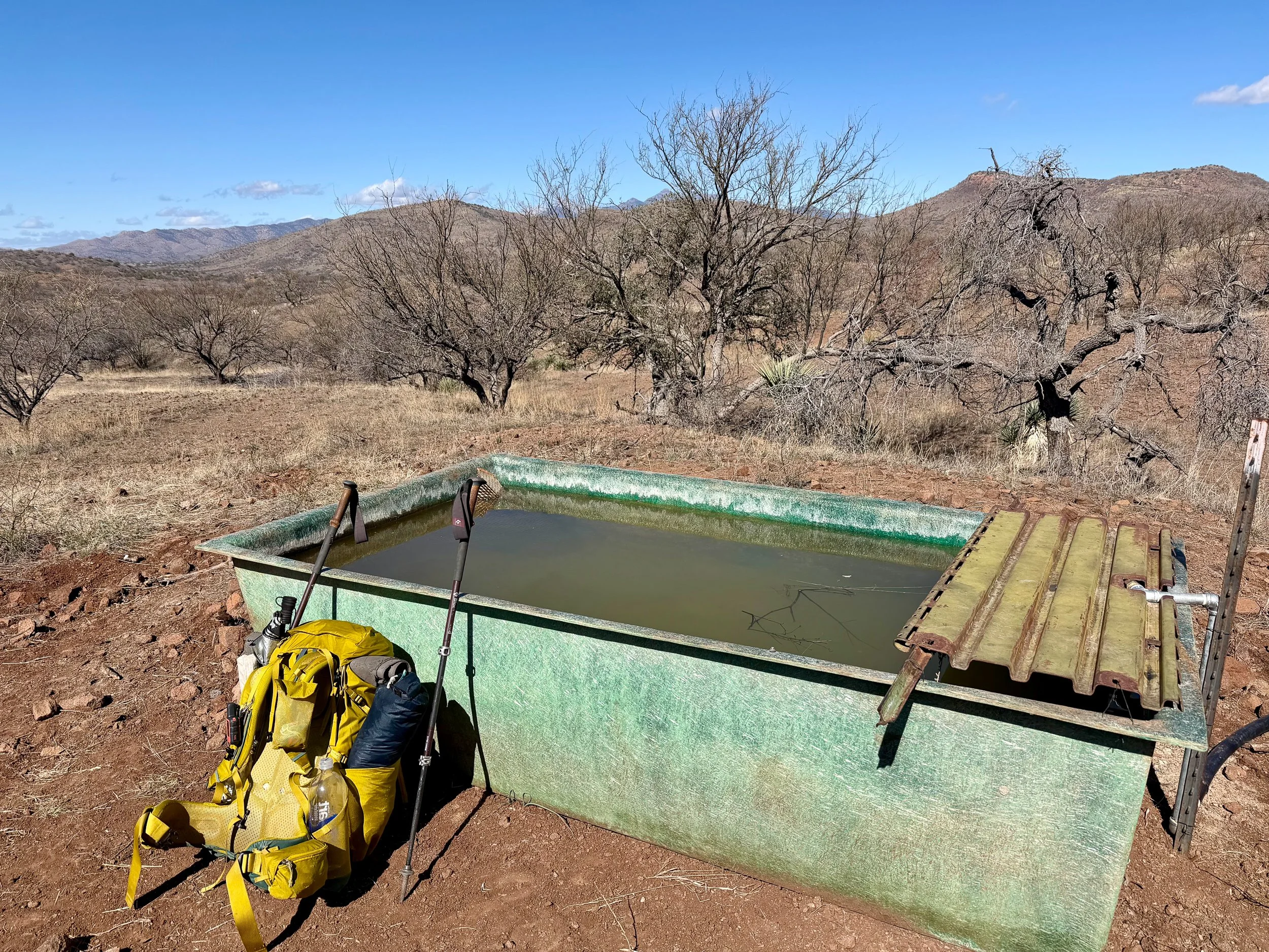  My water source - cow trough 