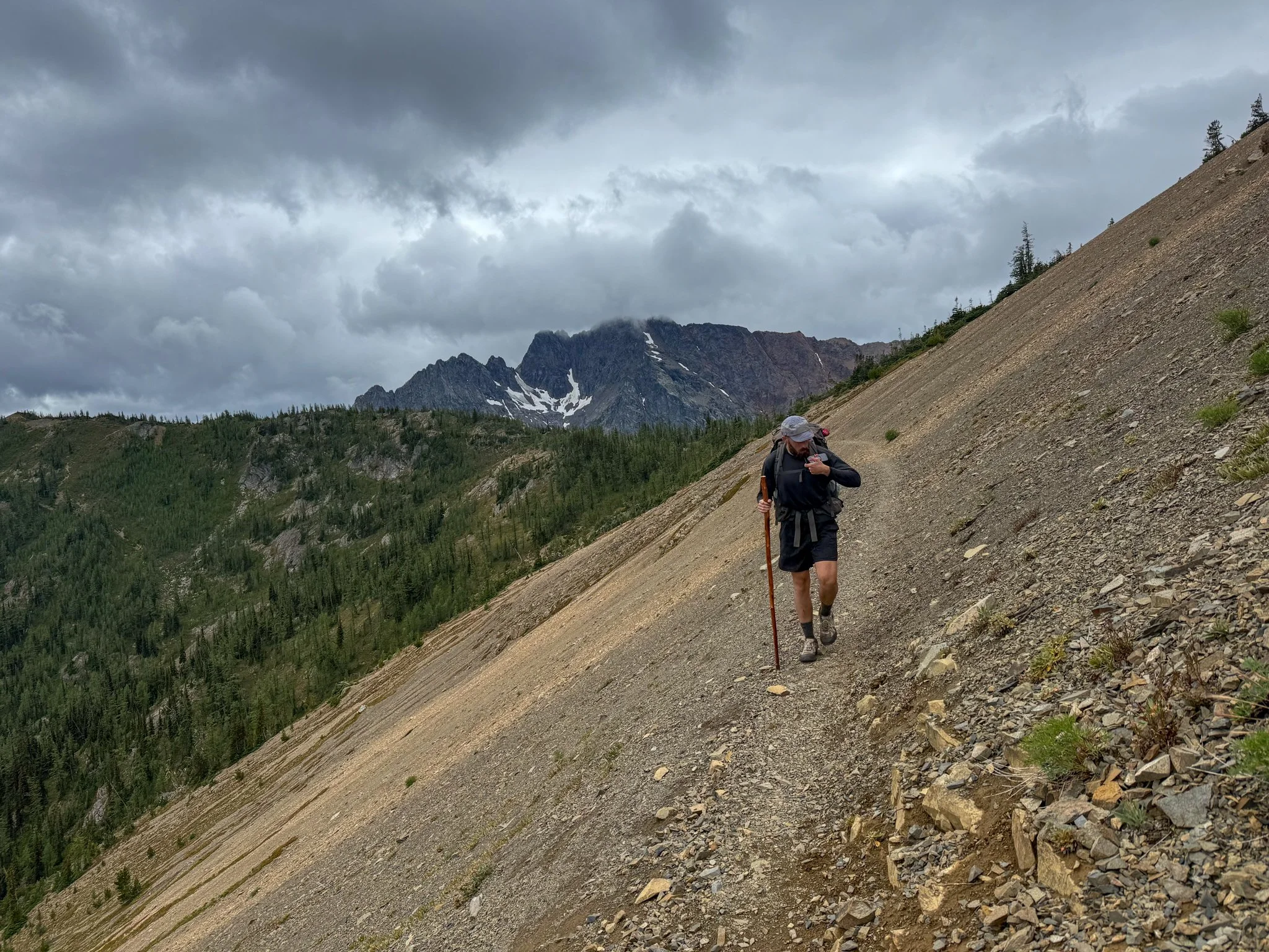  George on ridge walks 