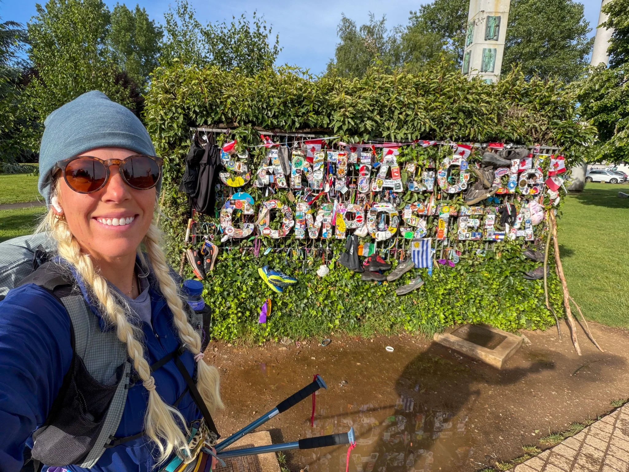Walking into Santiago