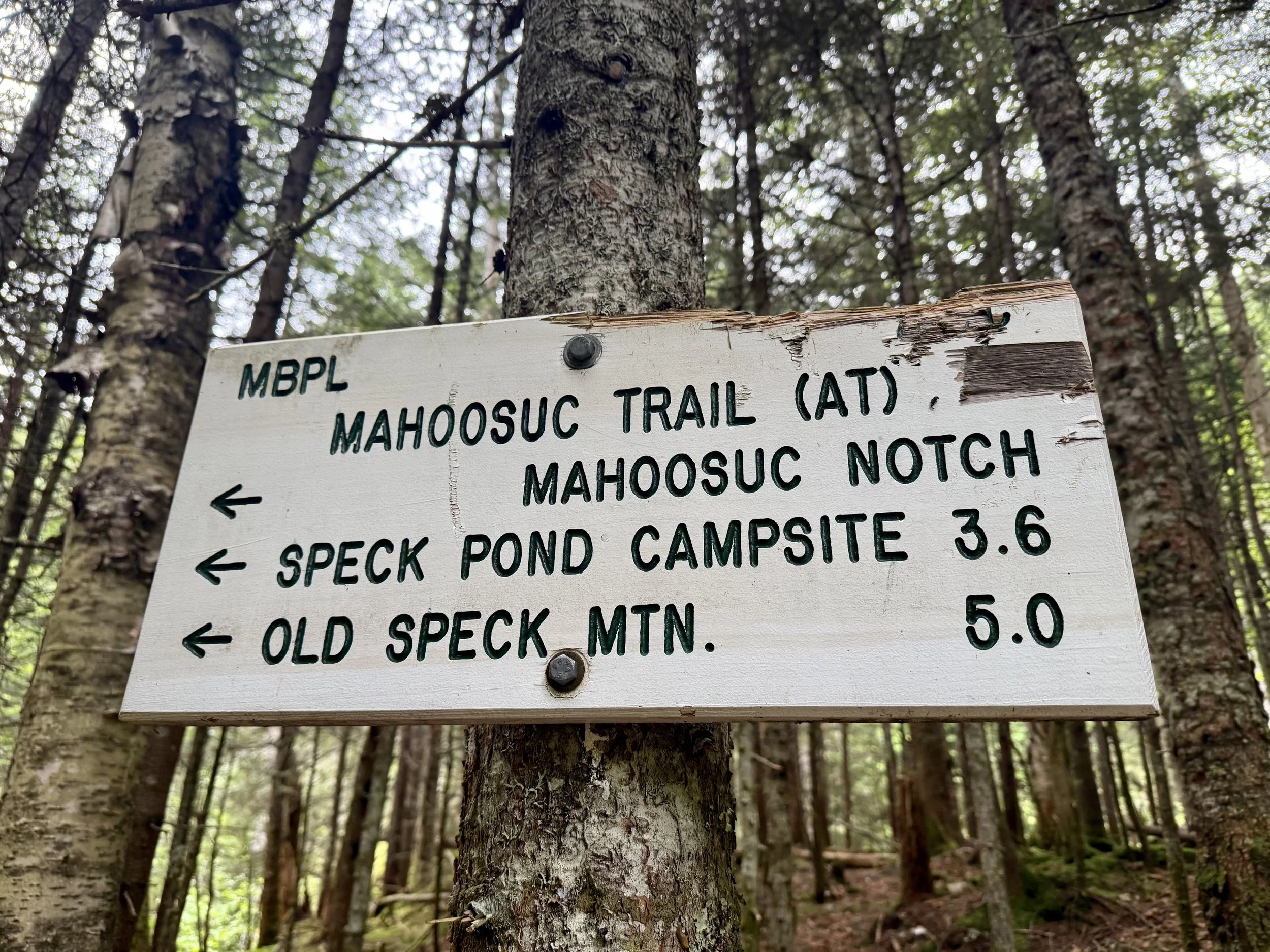  Starting the Mahoosic Notch 