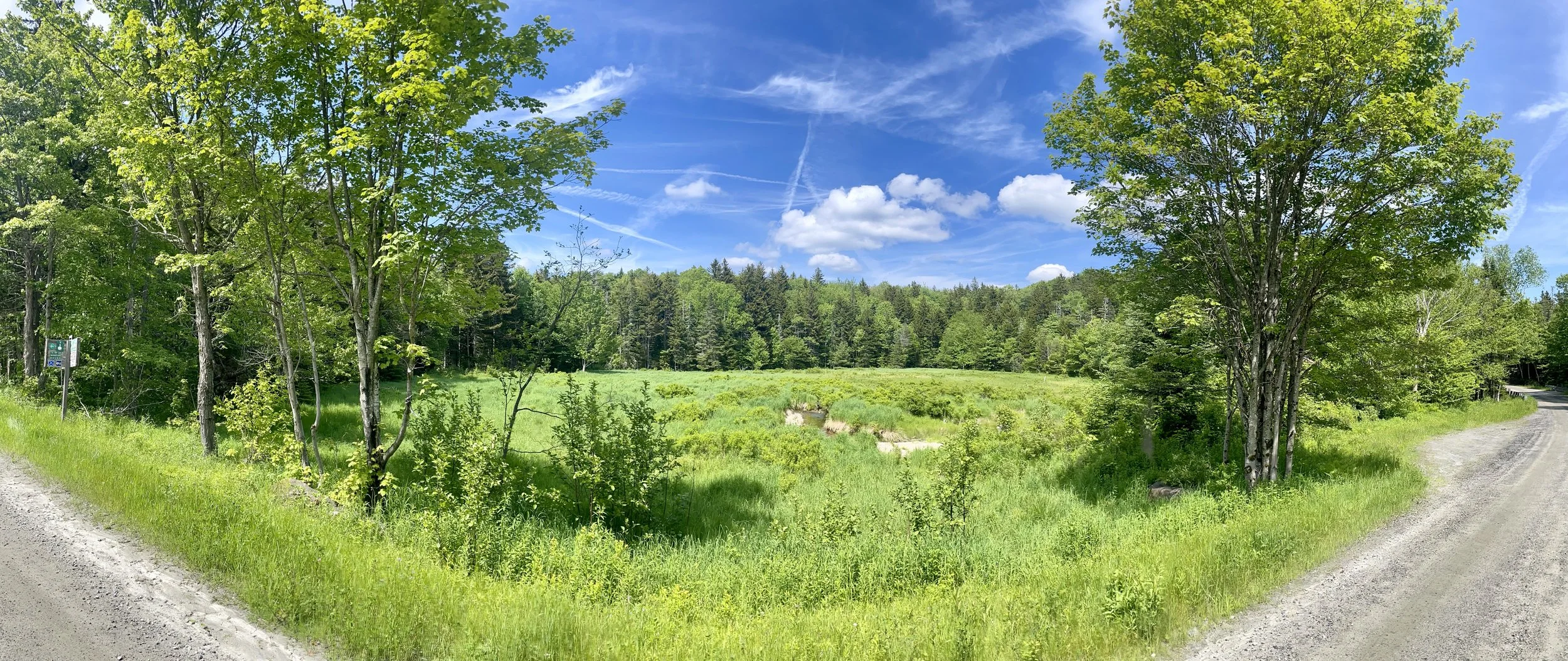  Open fields in Vermont 