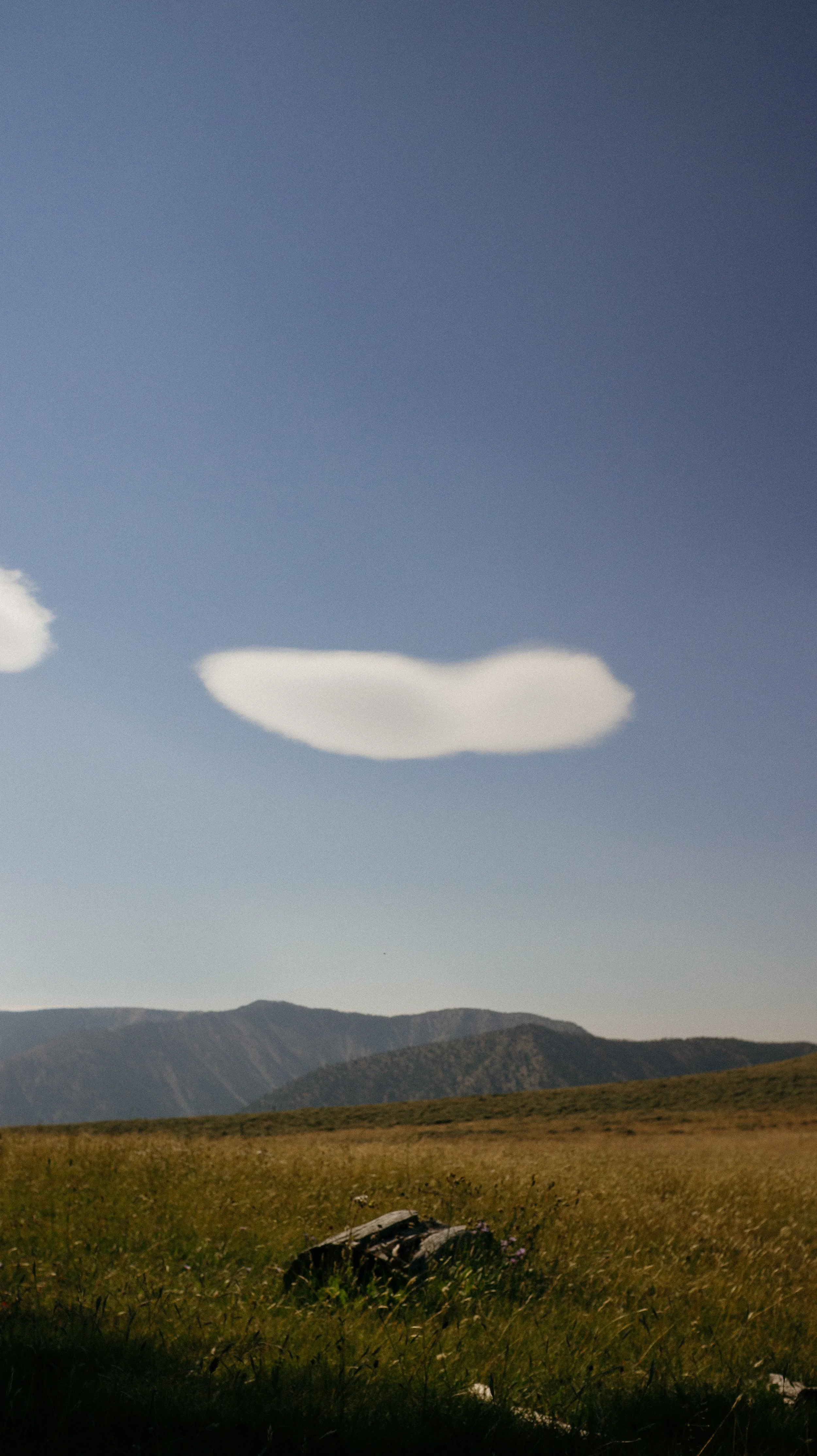 Strange clouds