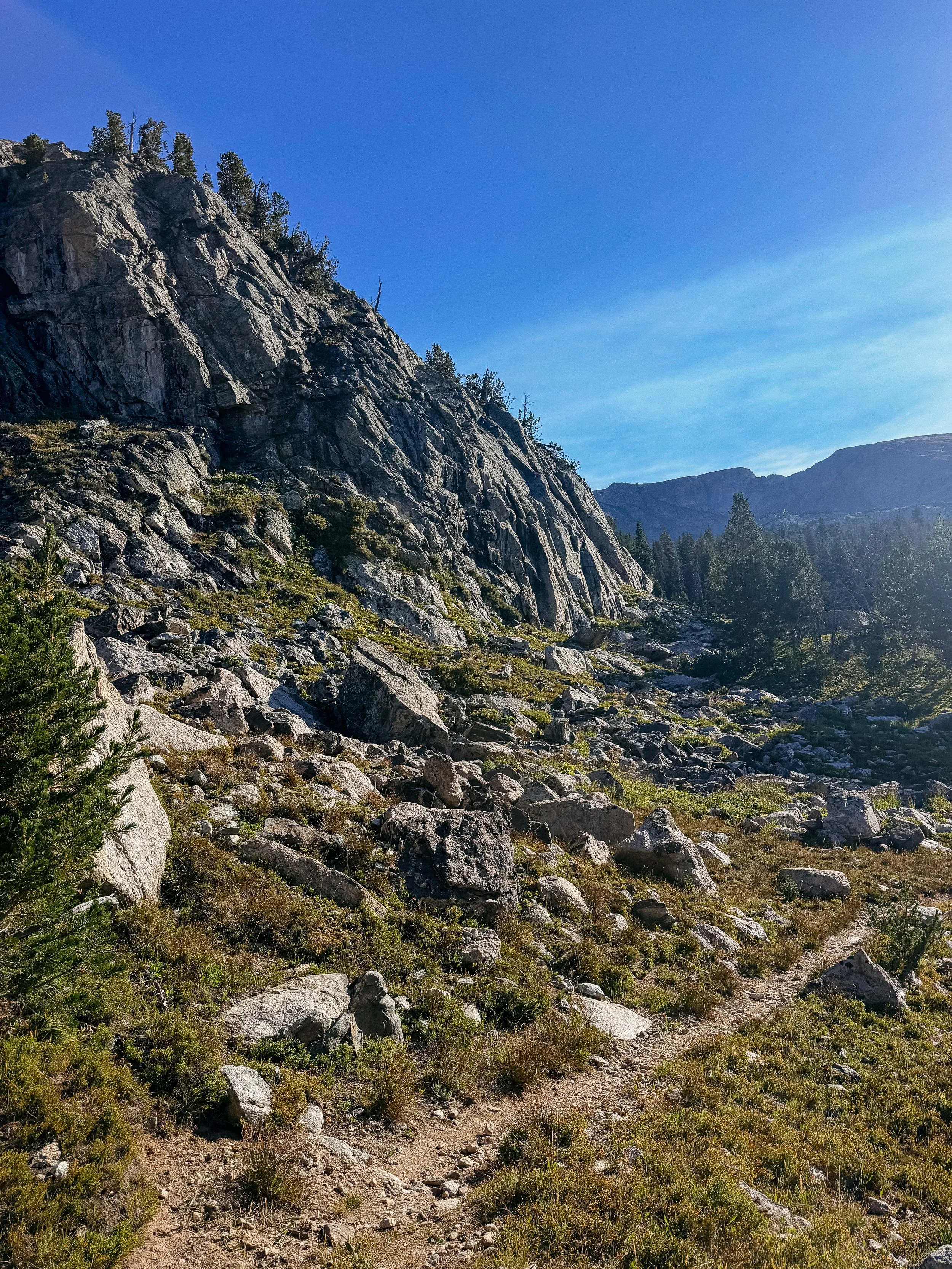 Clear trail