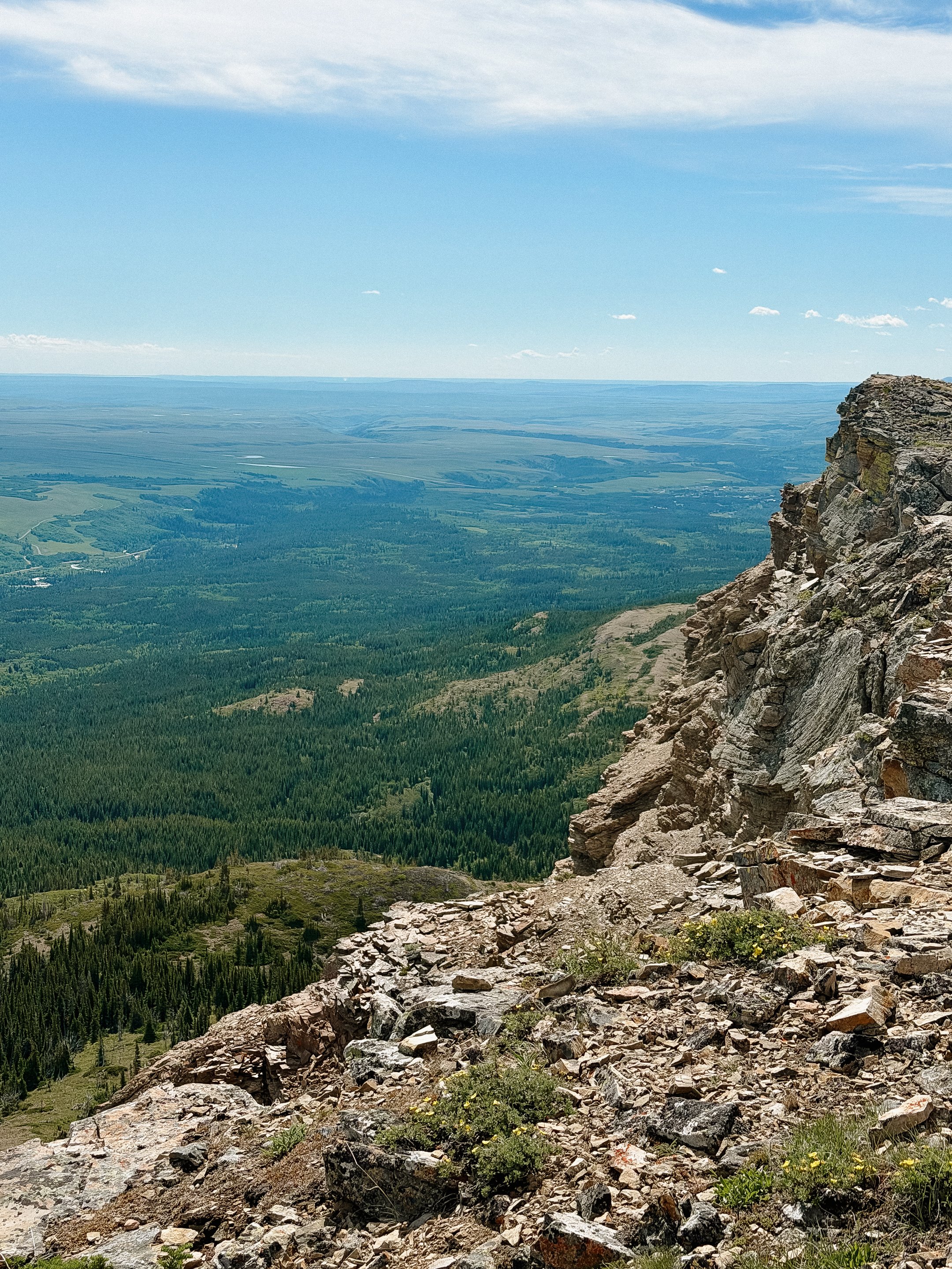 Descent from Scenic Point