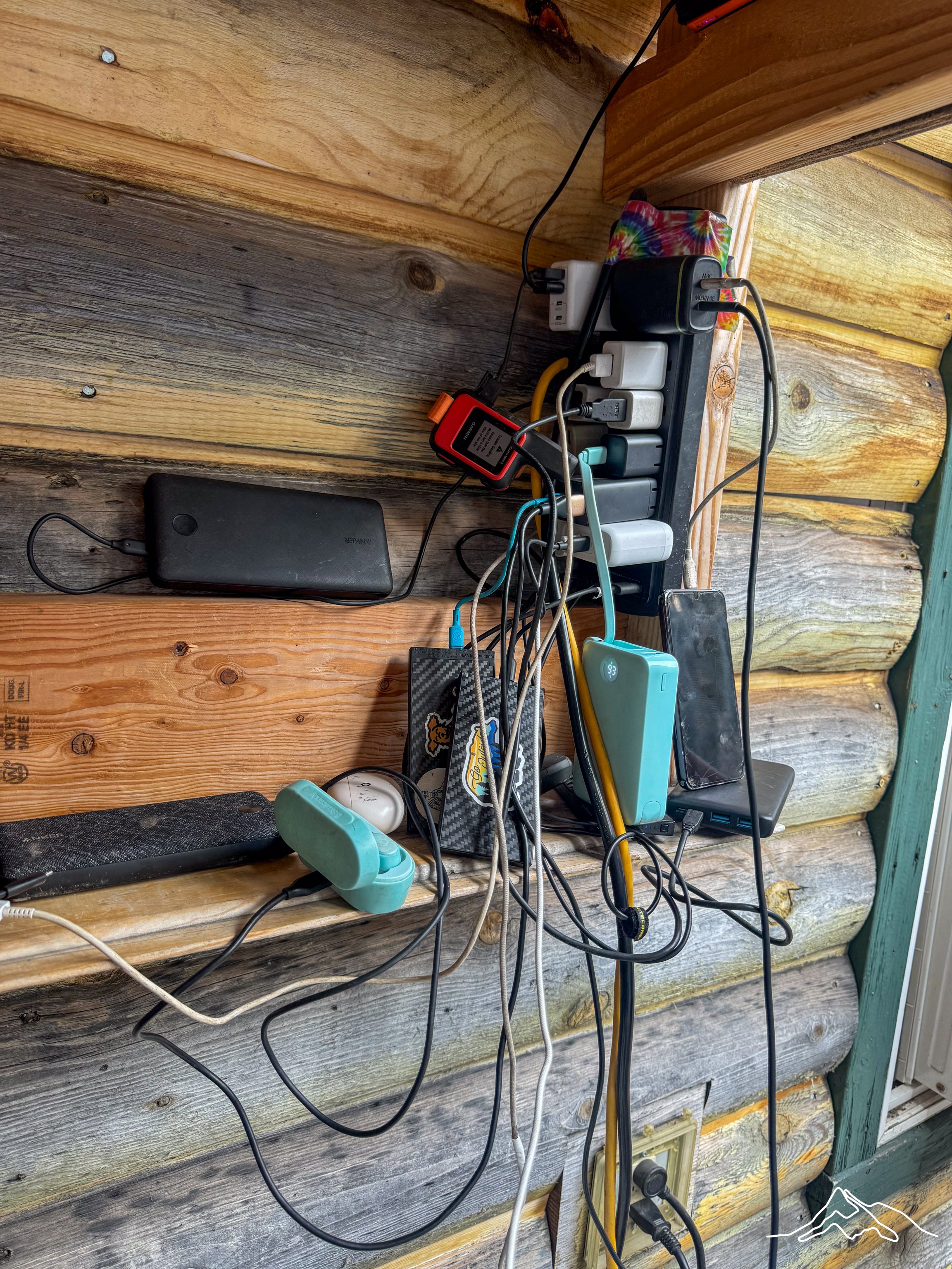  The comical charging station at Shelter Cove Resort 