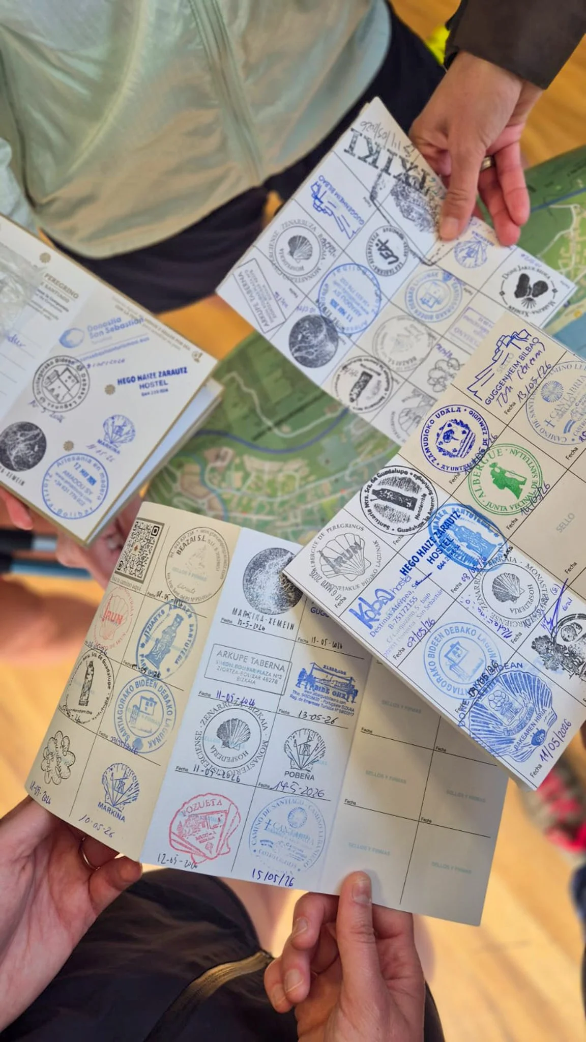 Pilgrim passports! 