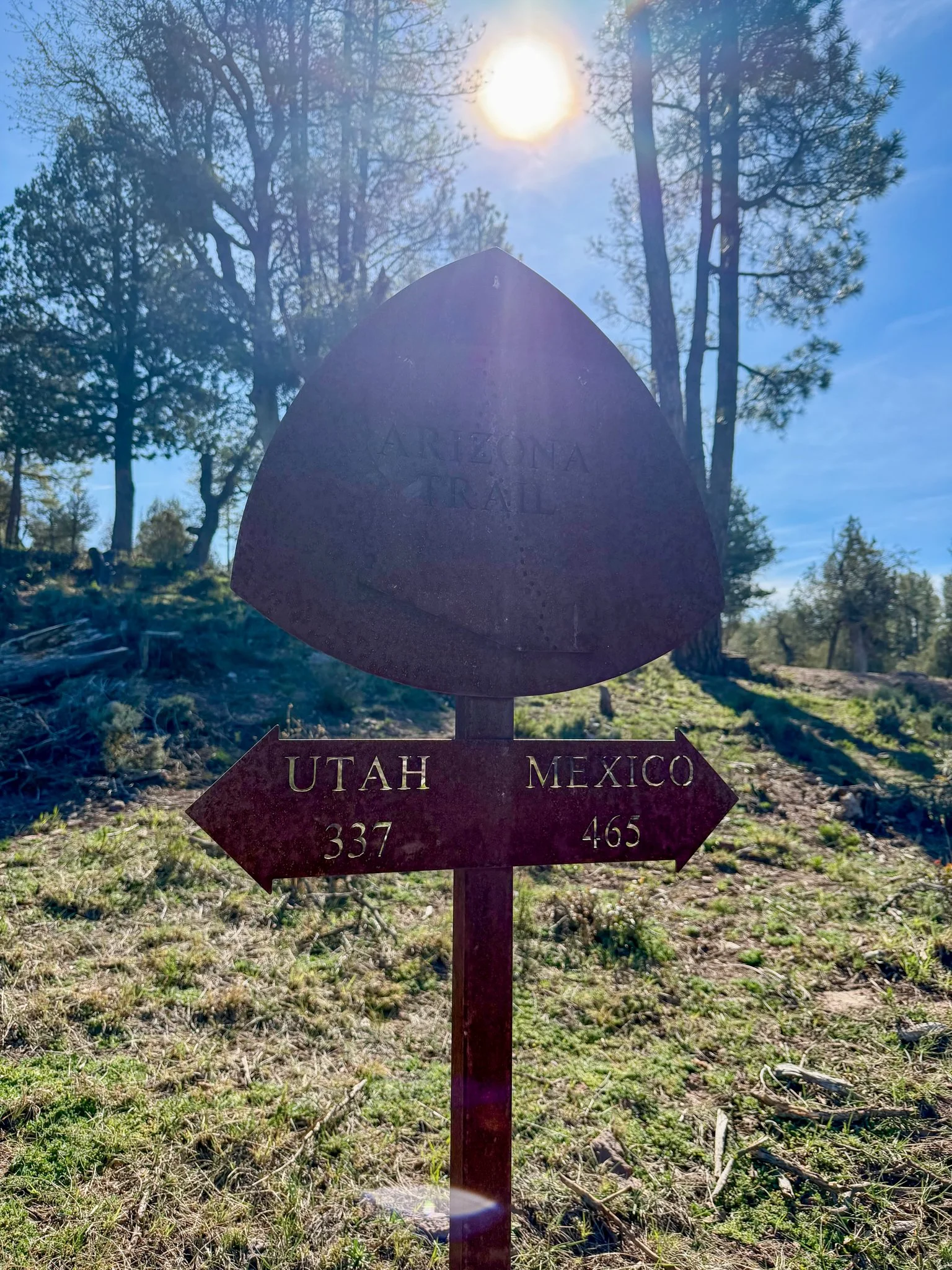  Updated mileage signs were very exciting 