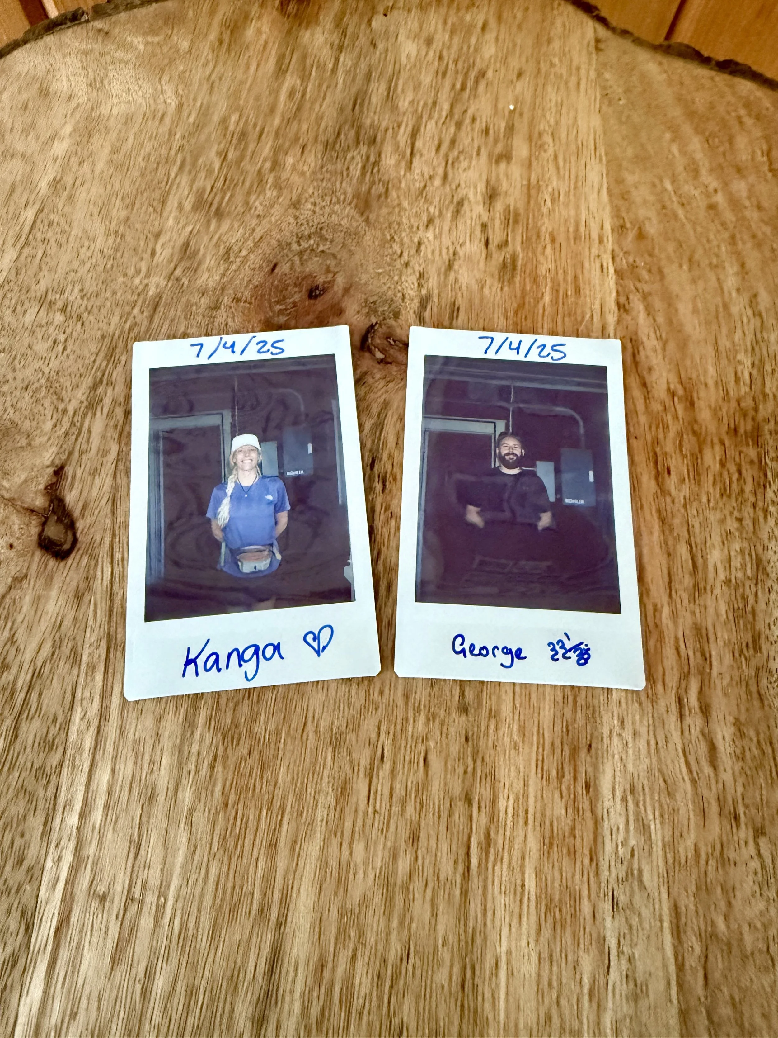  Obligatory polaroid for TMRH wall 
