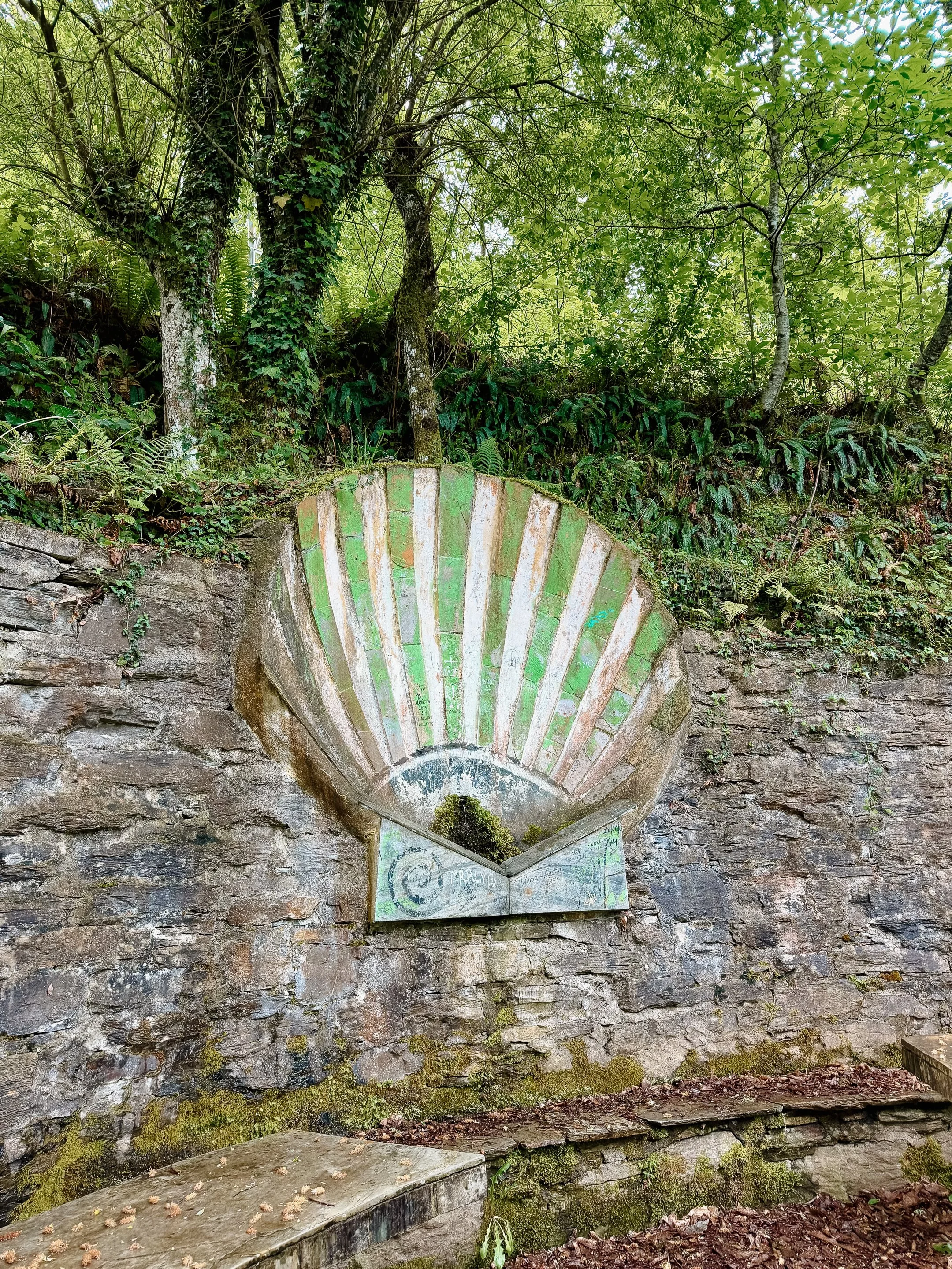 Shell fountain
