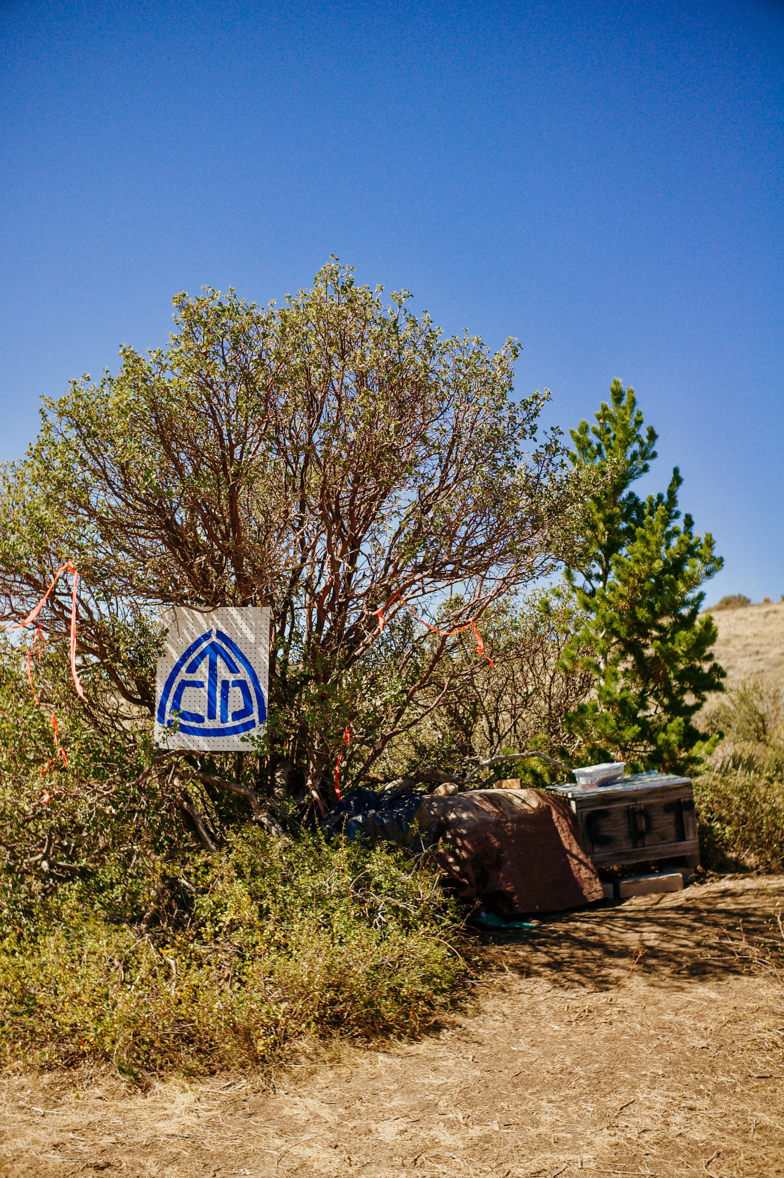 Trail magic water cache