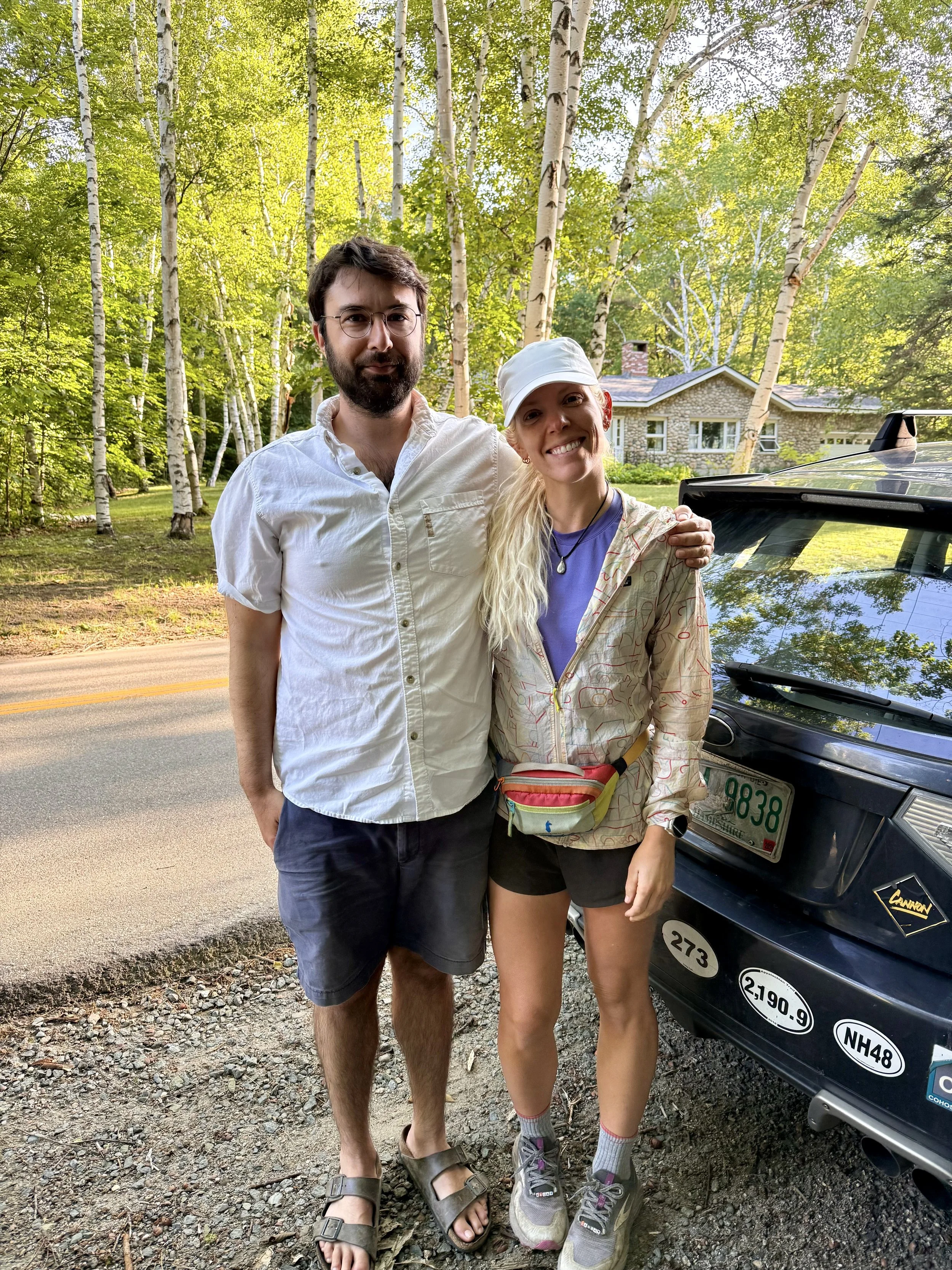  Thankful for Prick, my PCT friend and New Hampshire trail angel 