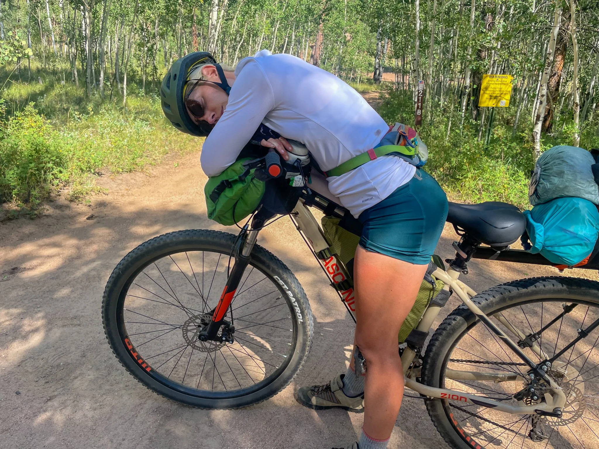  The gravel got to me 