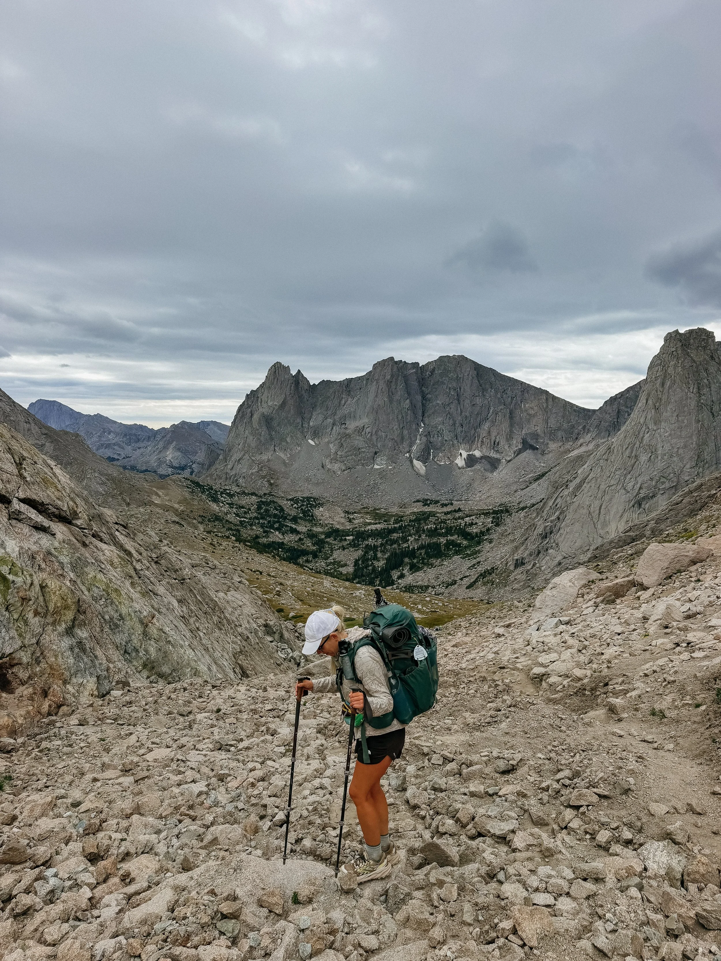 Near top of Texas Pass