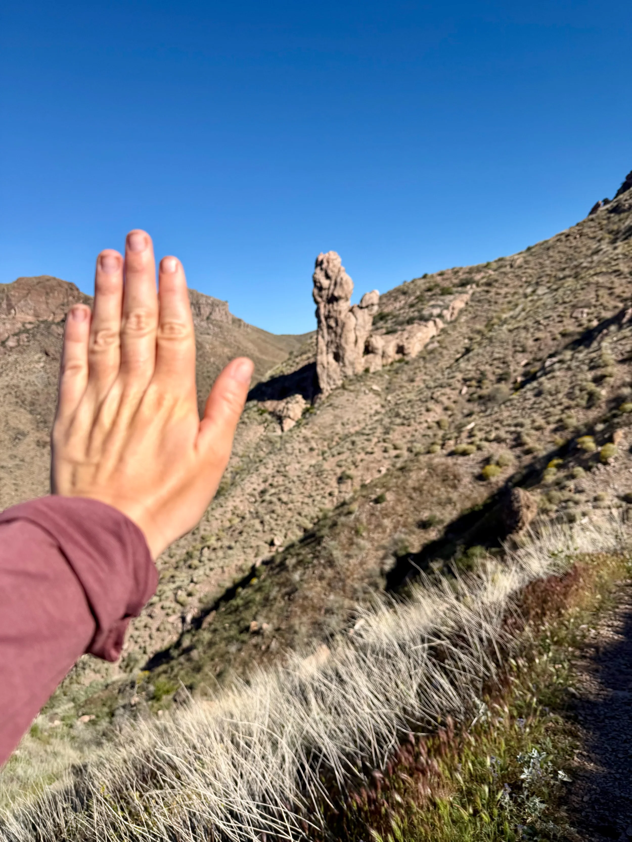  A little Michigan formation on trail 