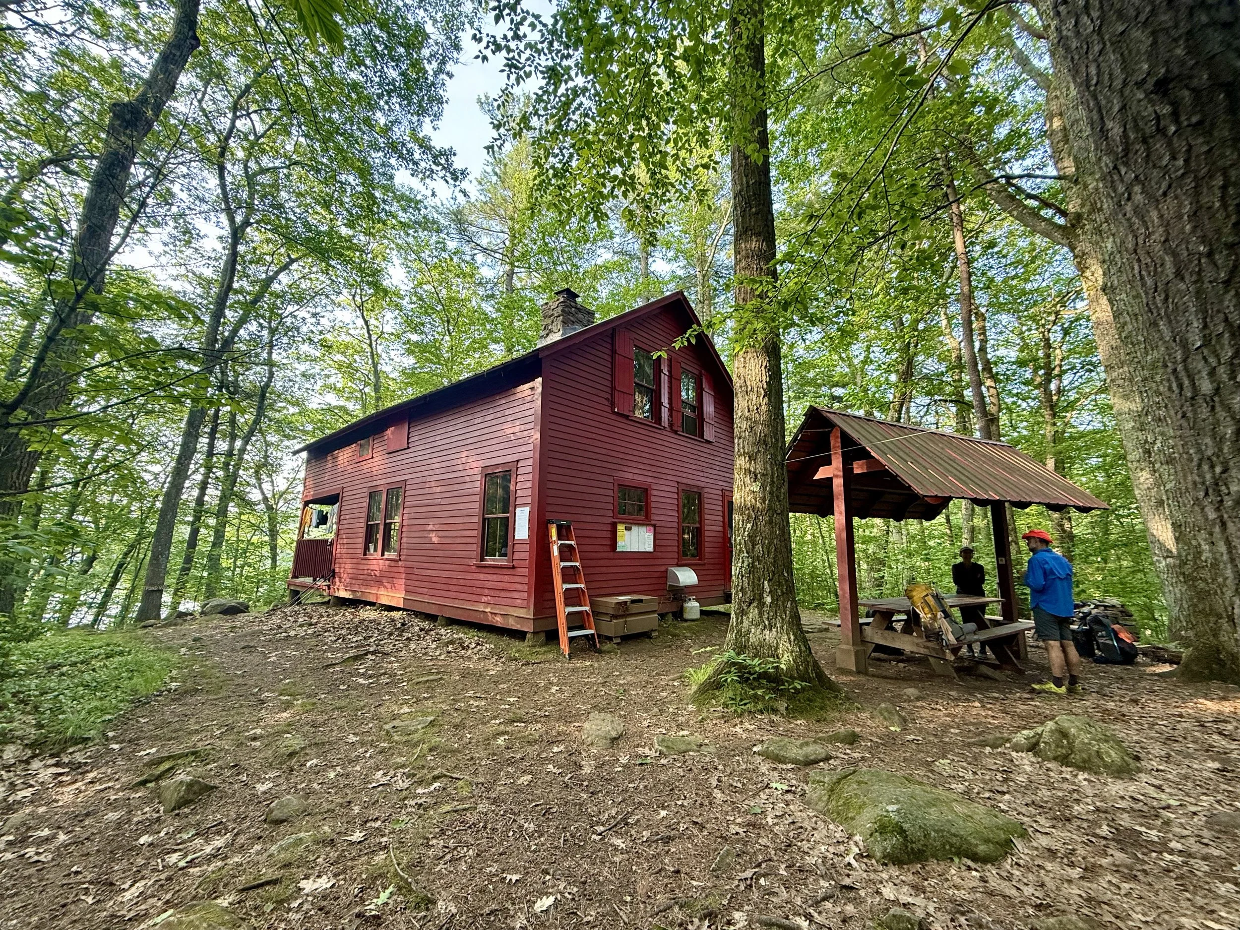  Upper Goose Pond shelter 